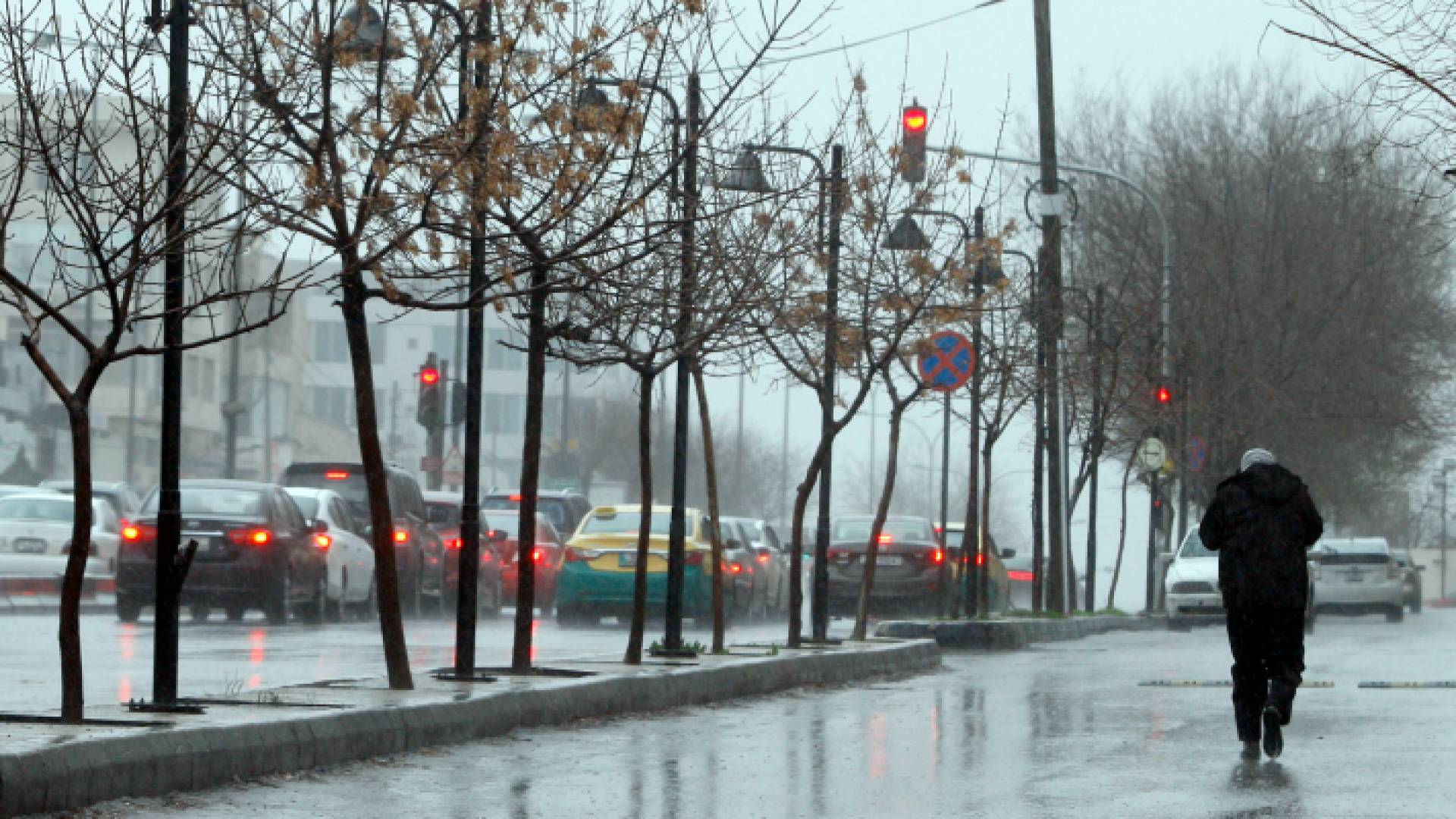 أجواء ماطرة في الأردن "أرشيفية"
