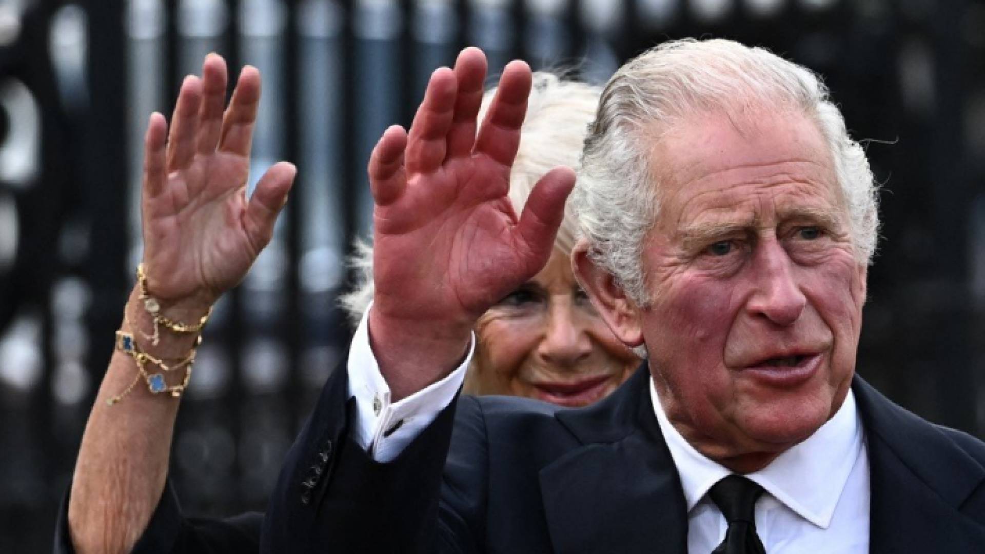 الملك تشارلز الثالث وقرينته الملكة كاميلا