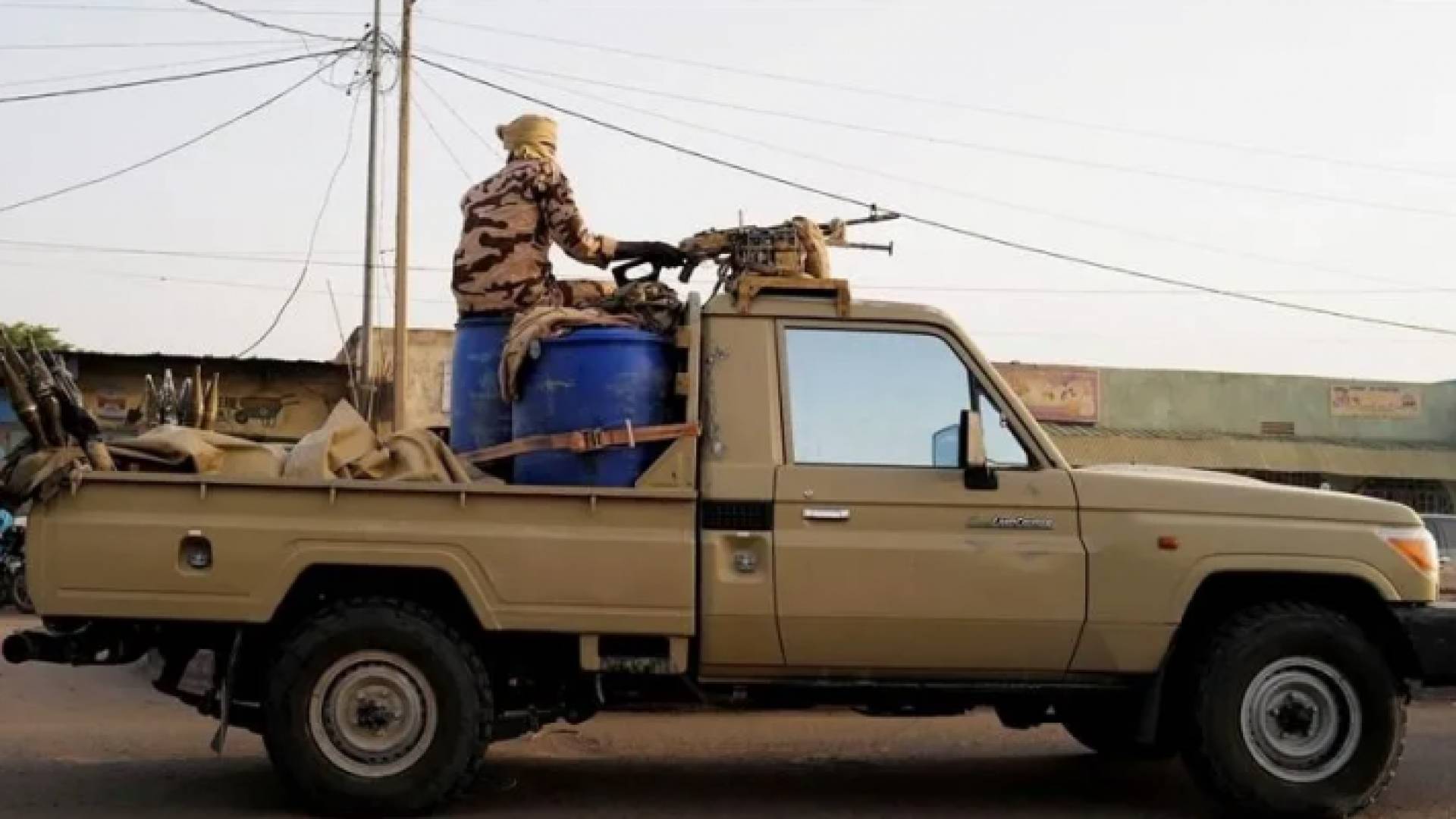 مركبة تابعة لقوات الدعم السريع