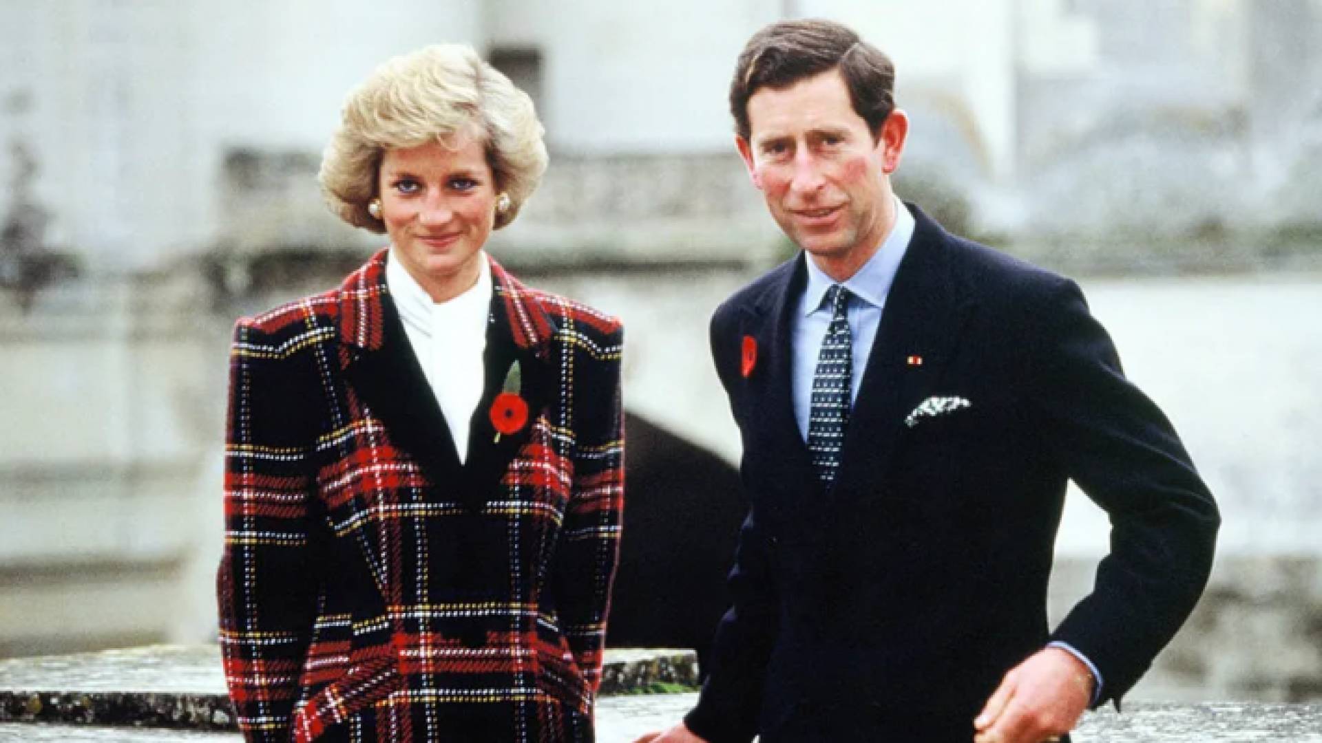 صورة قديمة تجمع الأميرة الراحلة ديانا بالملك تشارلز الثالث