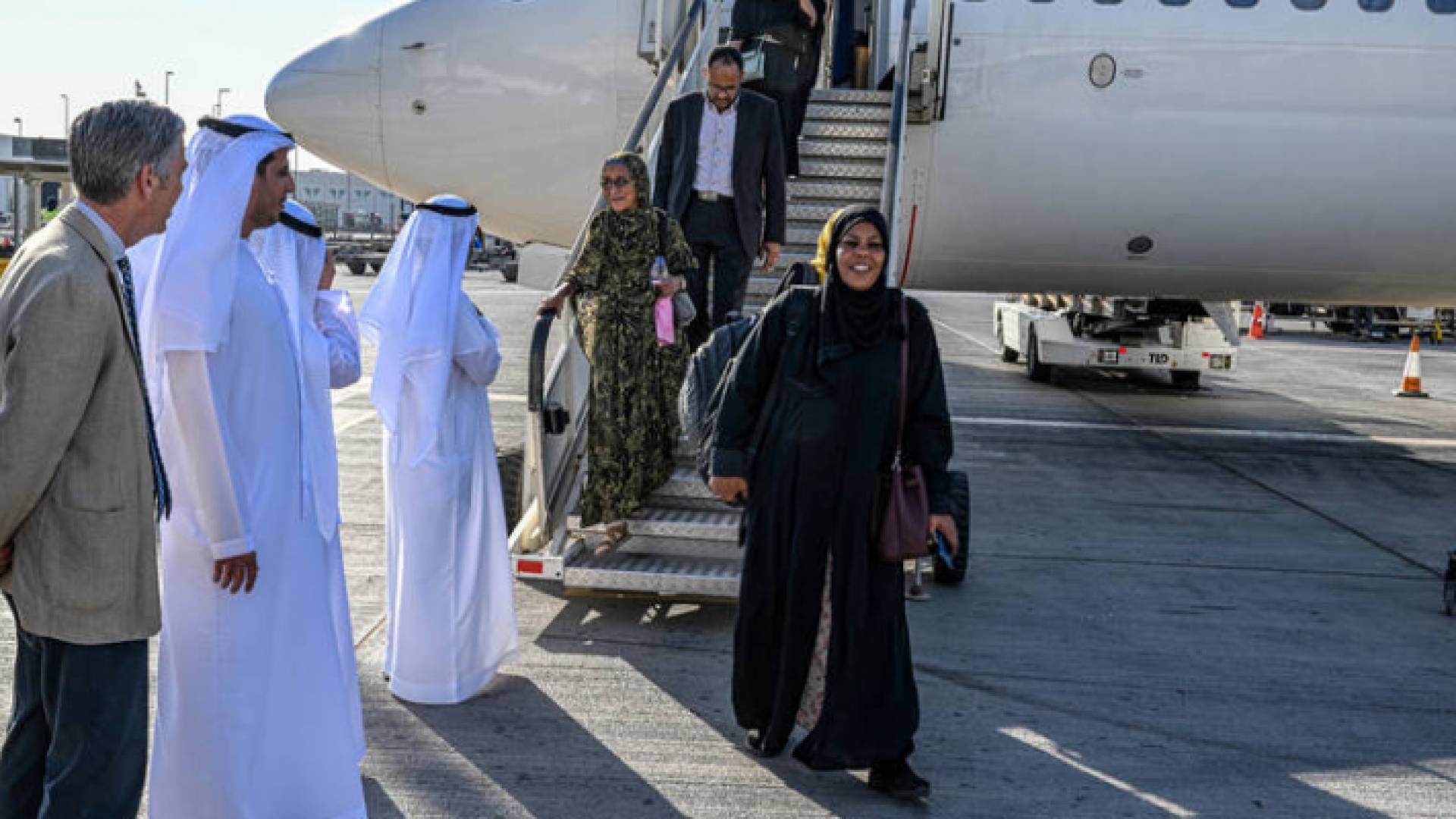 وصول طائرة إجلاء للأراضي الإماراتية قادمة من السودان