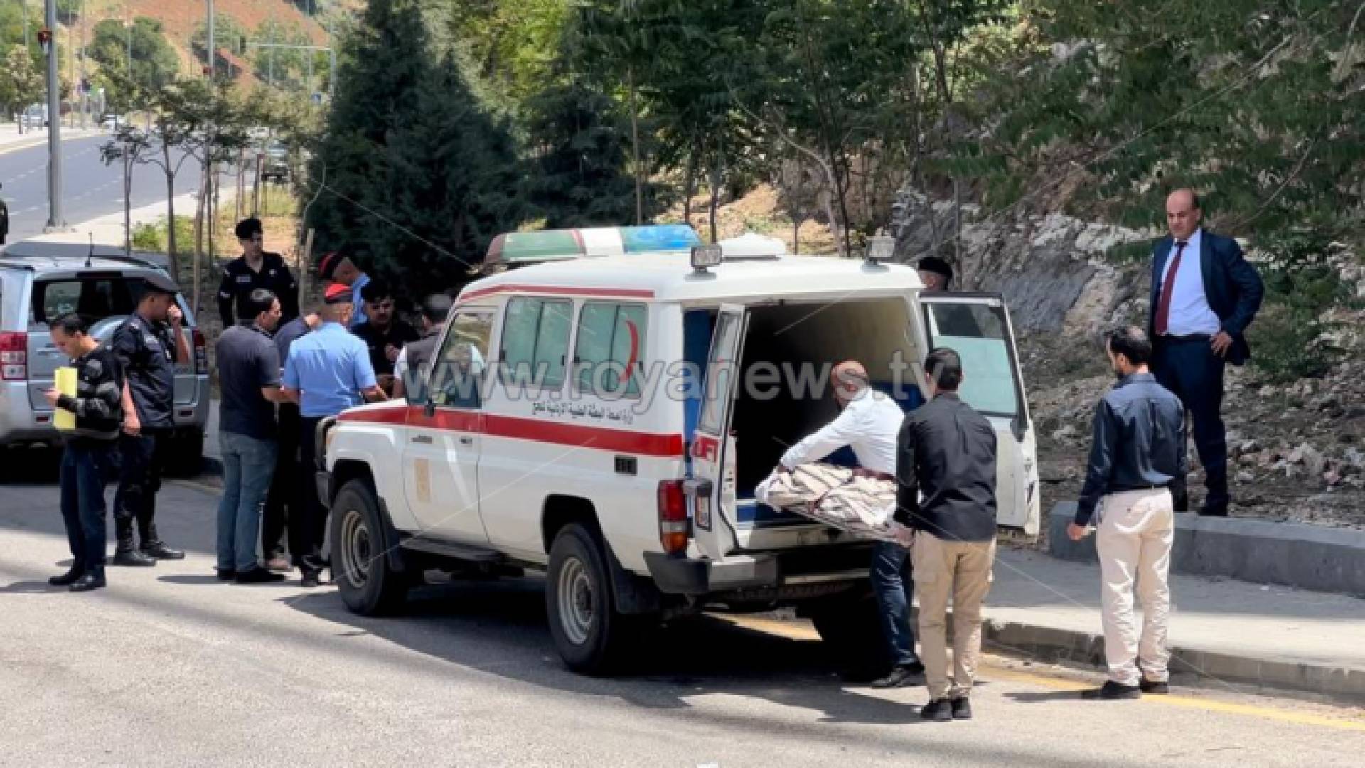 من موقع الحادث