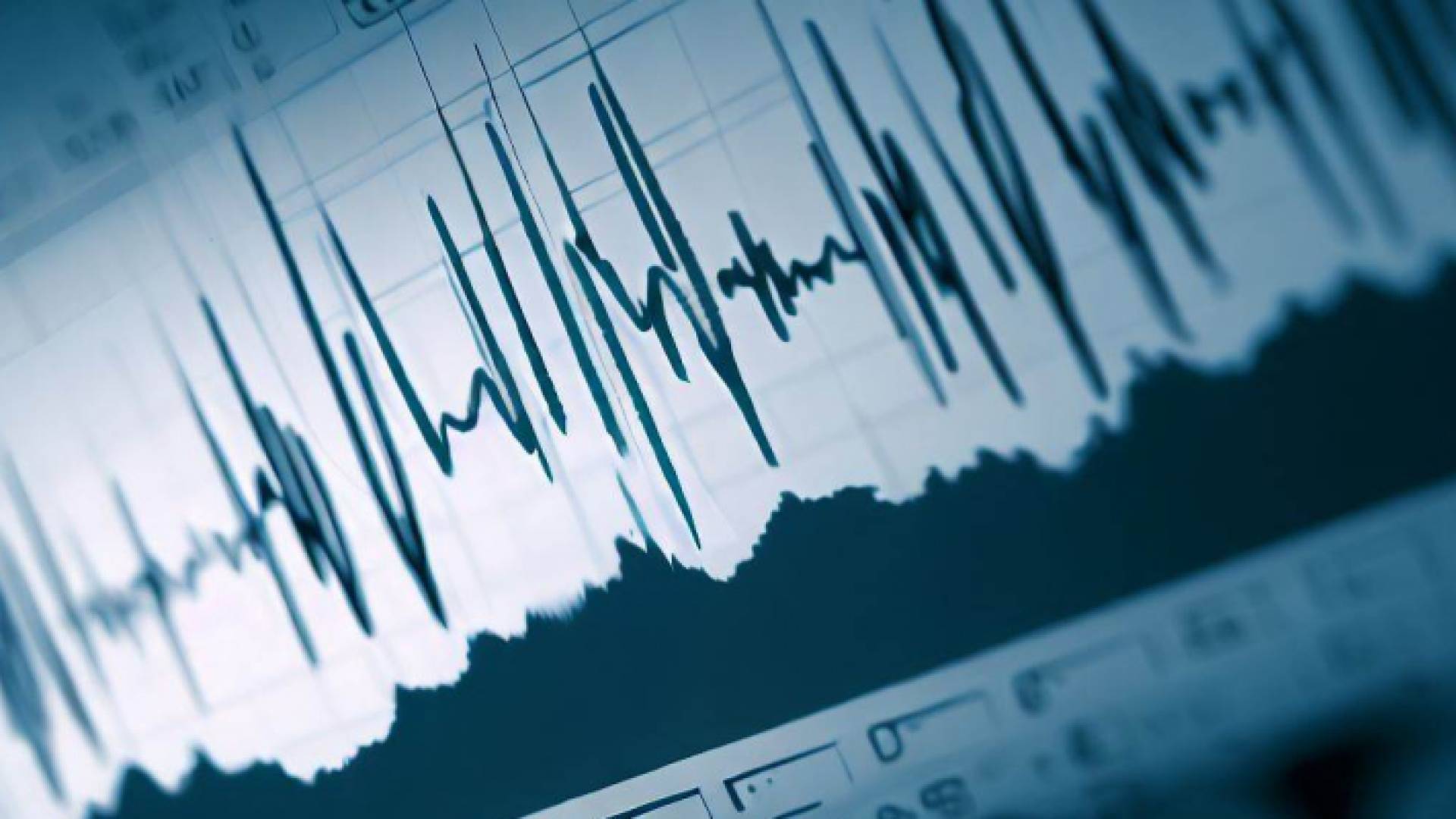 صورة بتقنية الذكاء الاصطناعي لتسجيل زلزال