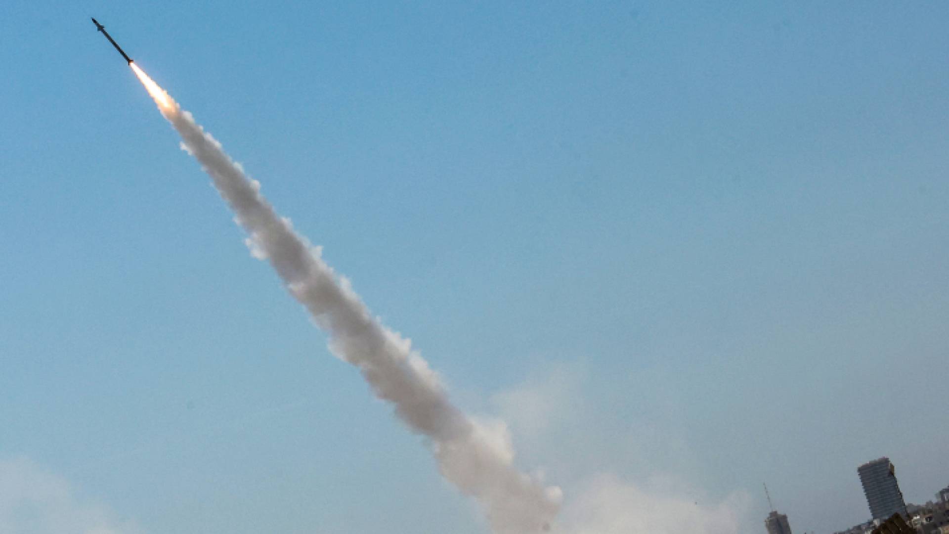 اطلاق صواريخ من غزة