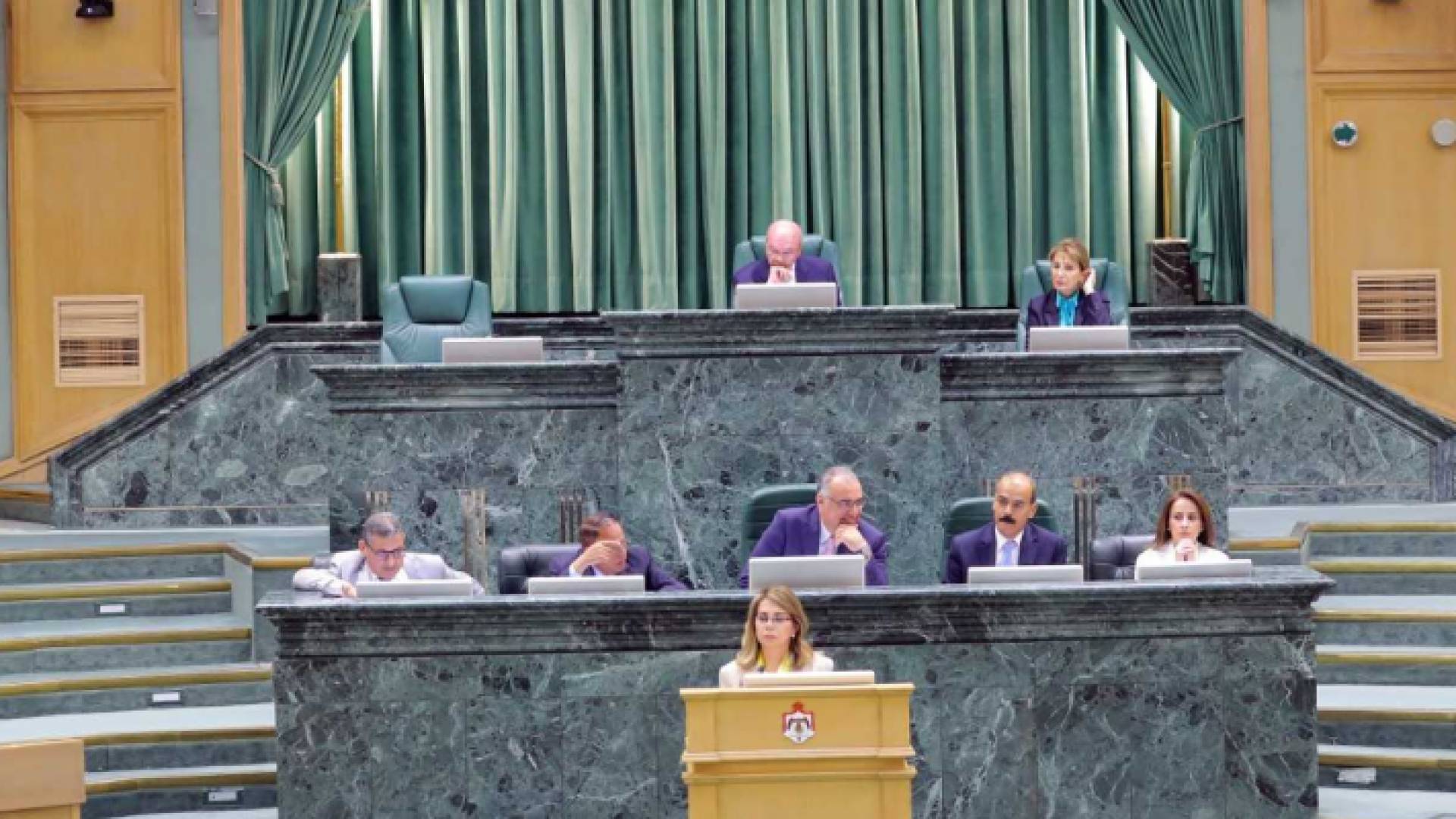 صورة لجلسة مجلس الأعيان