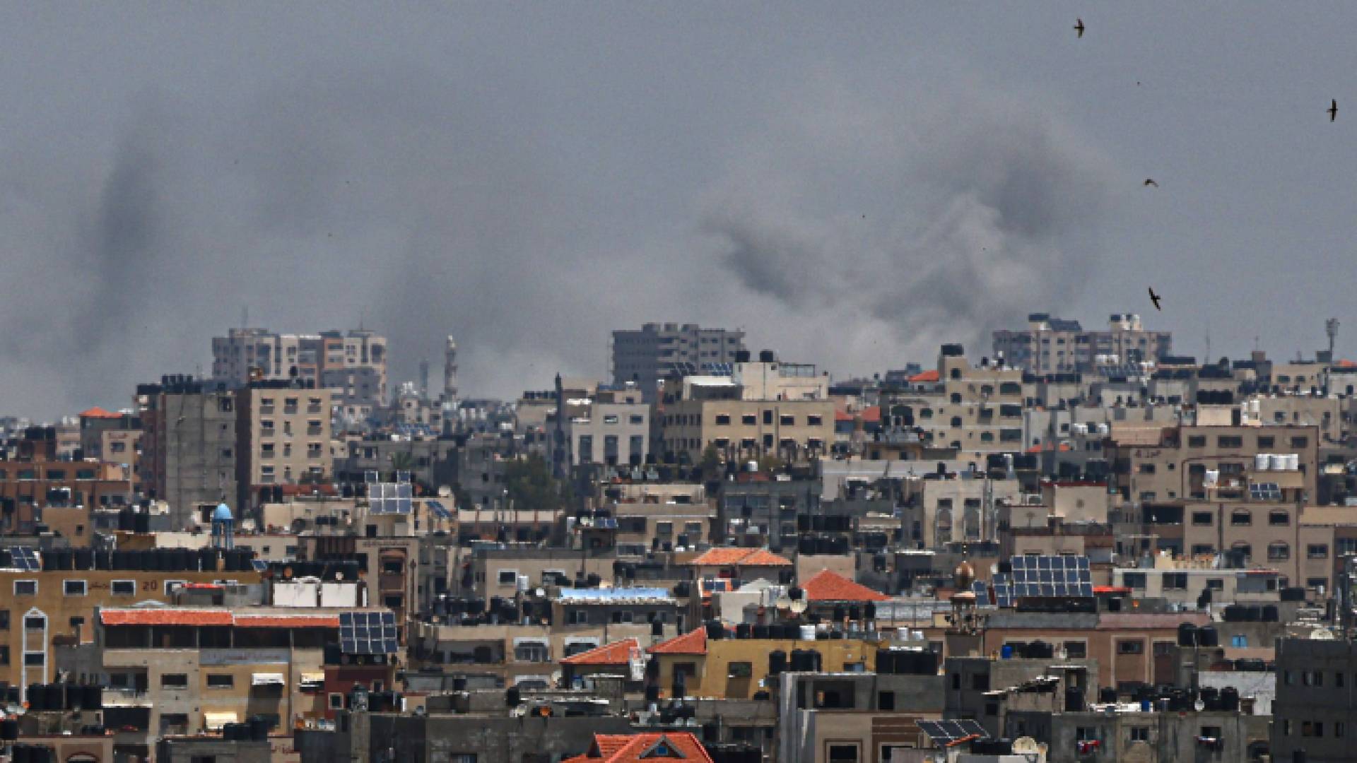 جانب من قصف الاحتلال الإسرائيلي على قطاع غزة