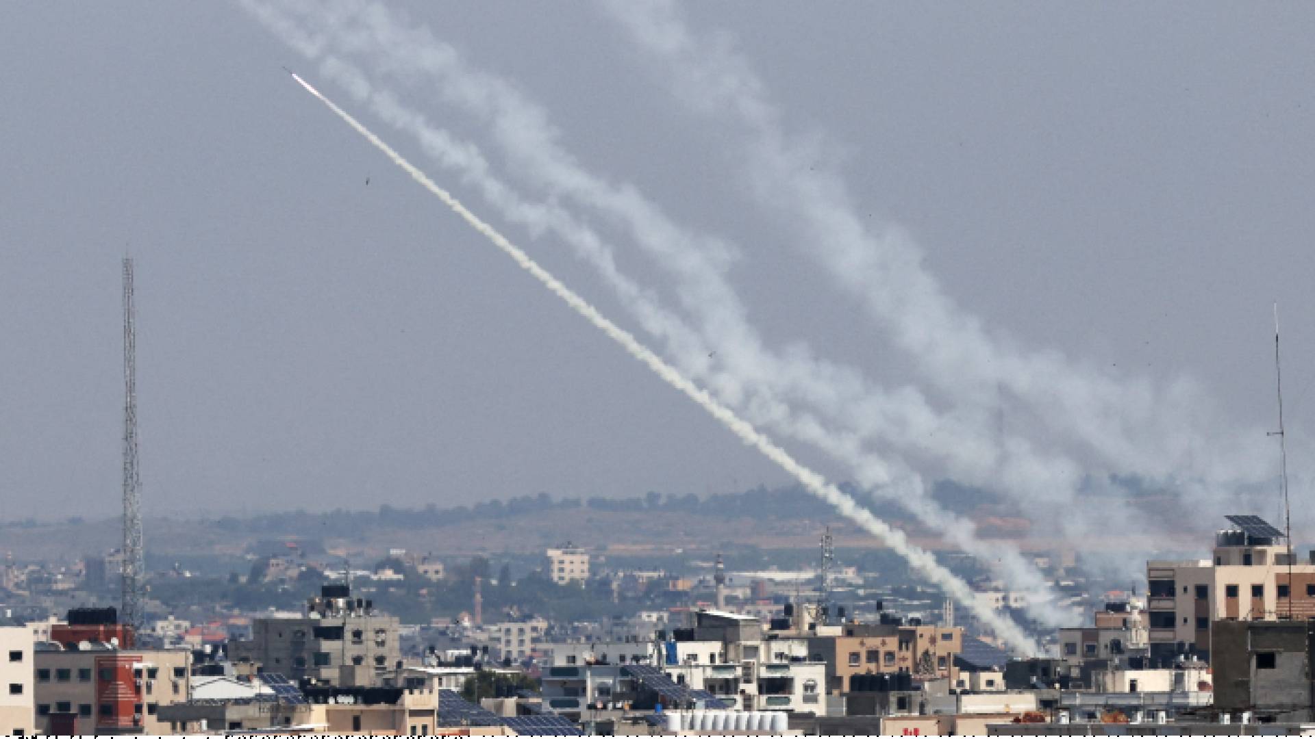 إطلاق صواريخ من غزة