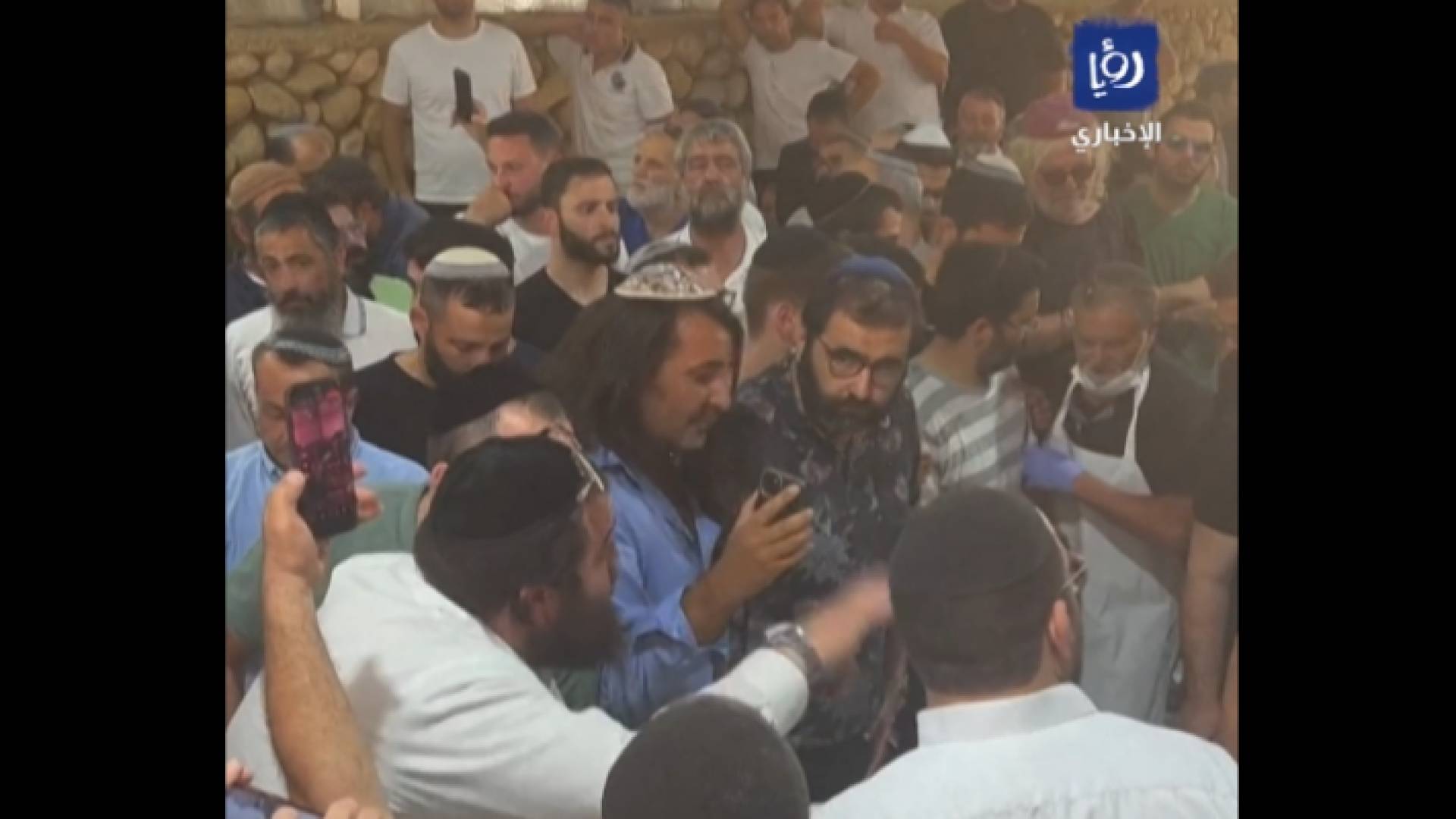 جانب من الجنازة