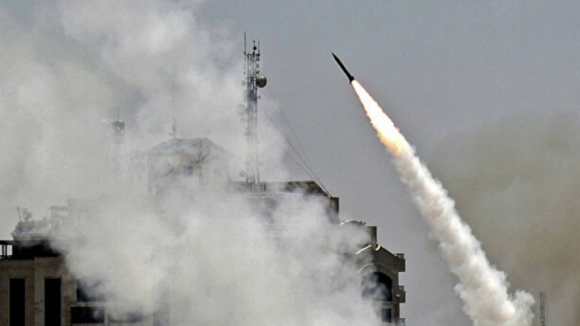 صواريخ المقاومة باتجاه المستوطنات