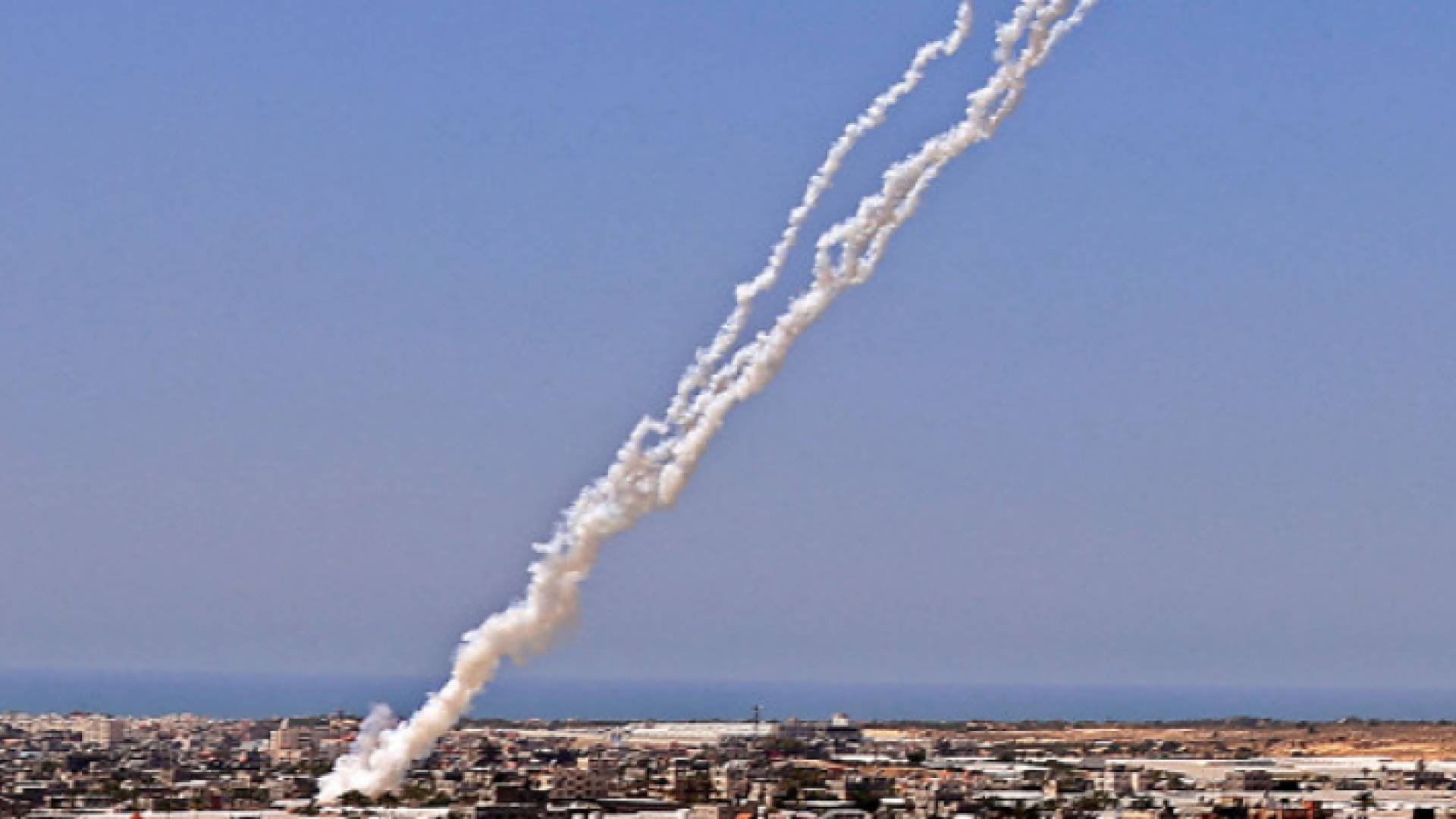 رشقات صاروخية من غزة باتجاه المستوطنات "أرشيفية"