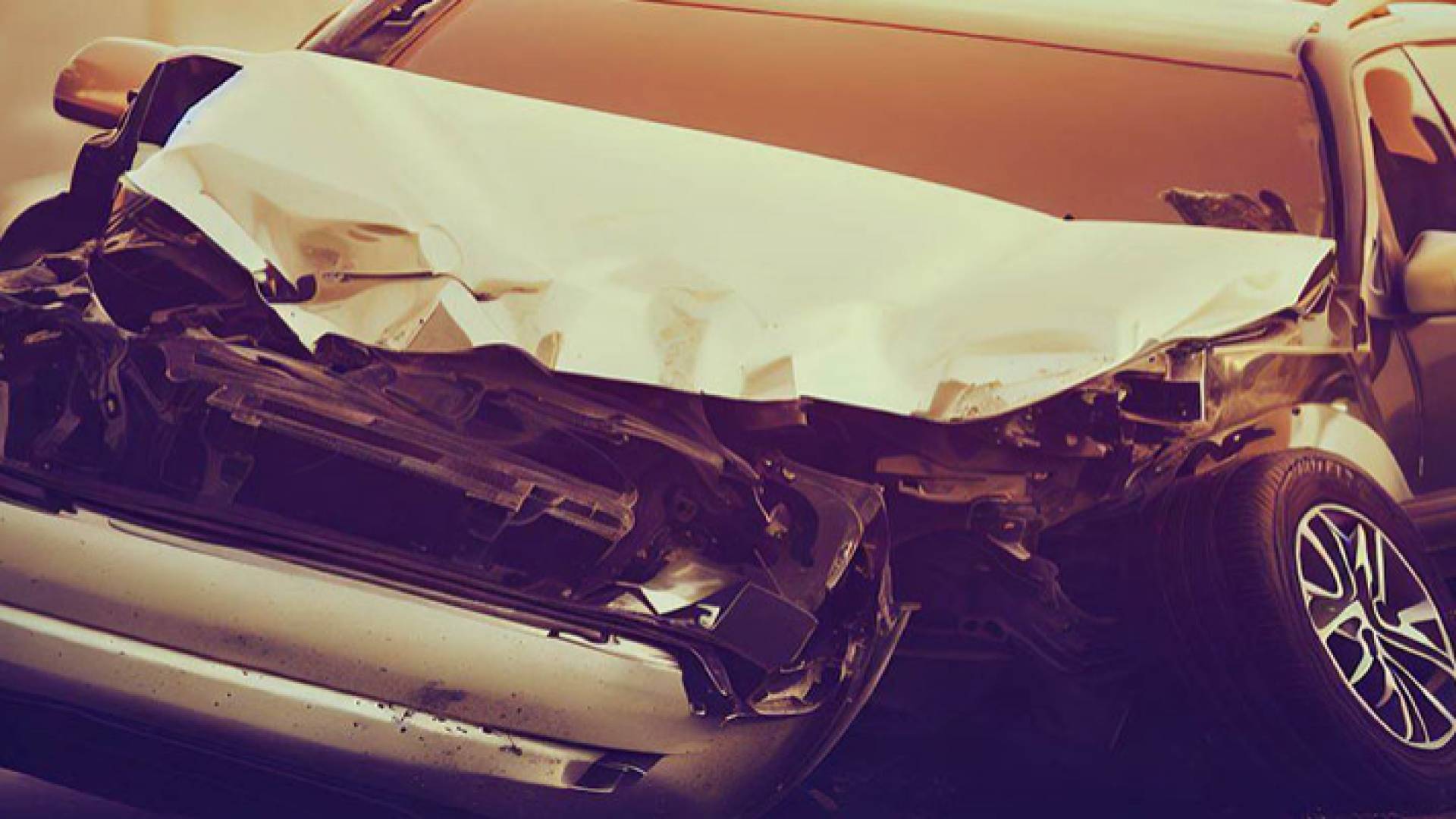 صورة بتقنية الذكاء الاصطناعي لحادث سير