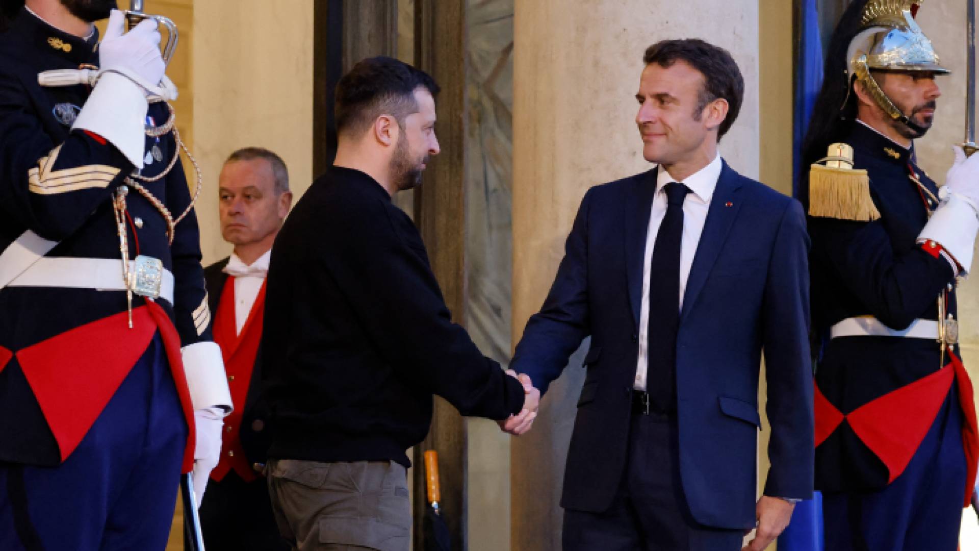 ماكرون وزيلينسكي