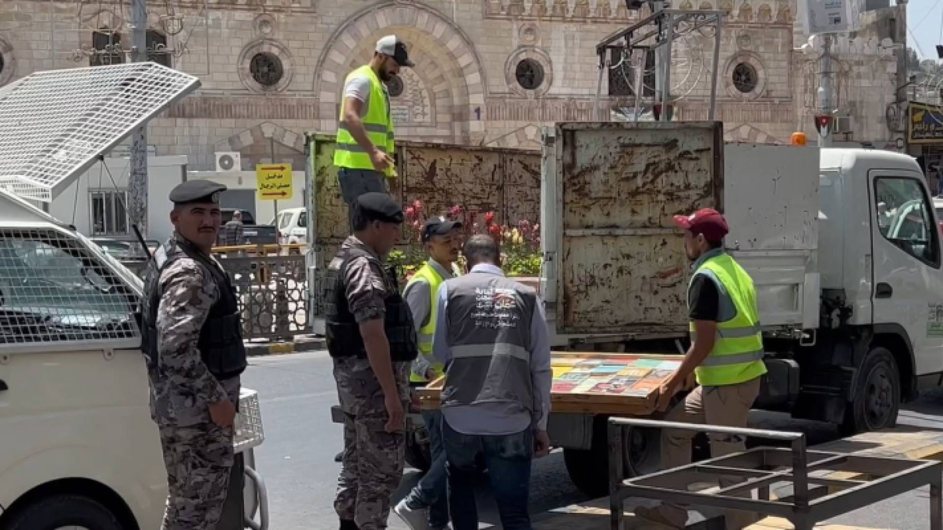 الصورة من الجولة الأمنية