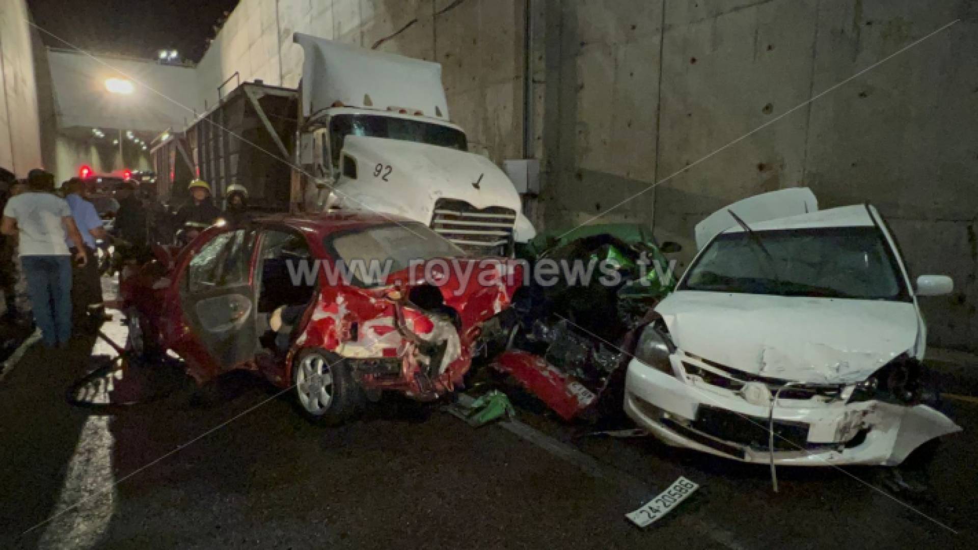 حادث التصادم المروع في العقبة