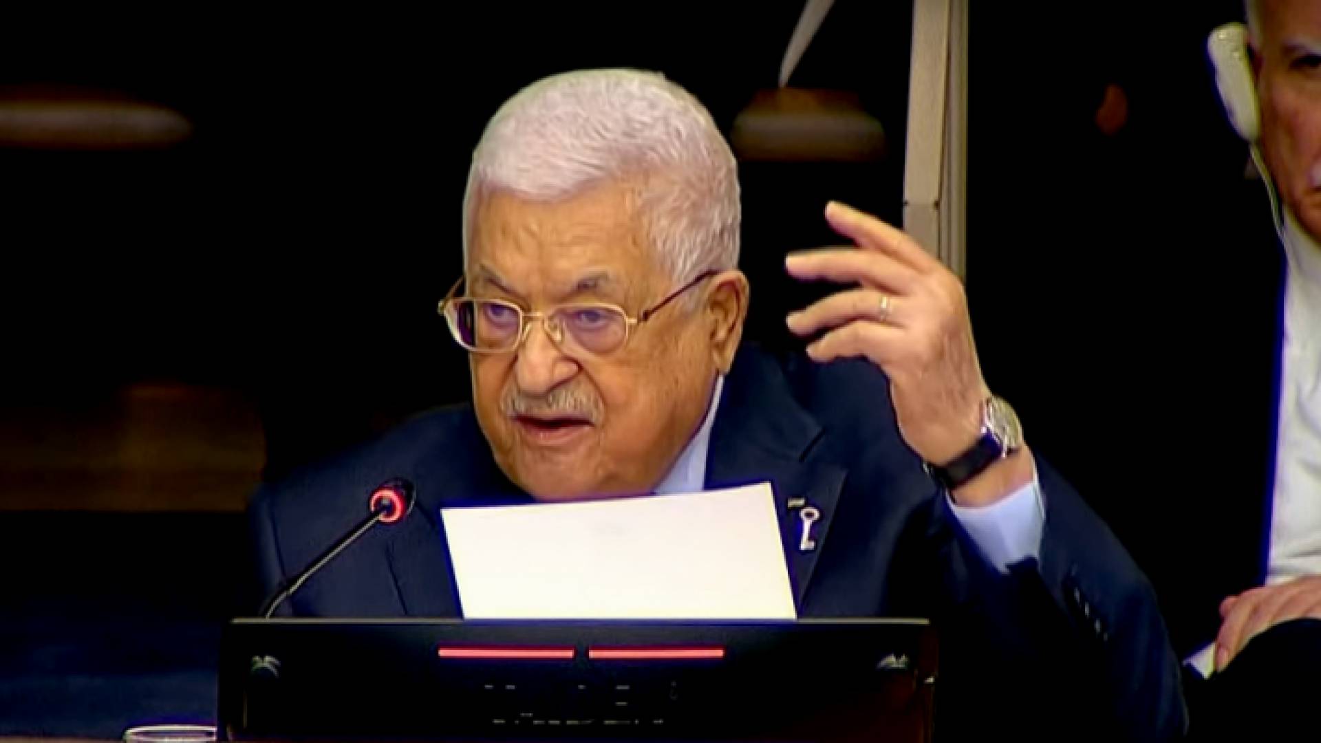 الرئيس الفلسطيني محمود عباس