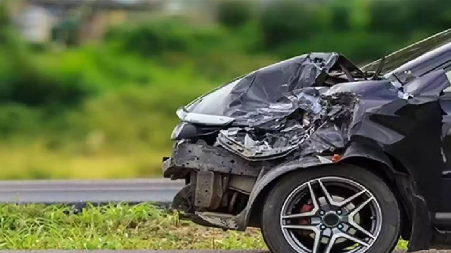 مركبة عقب حادث سير