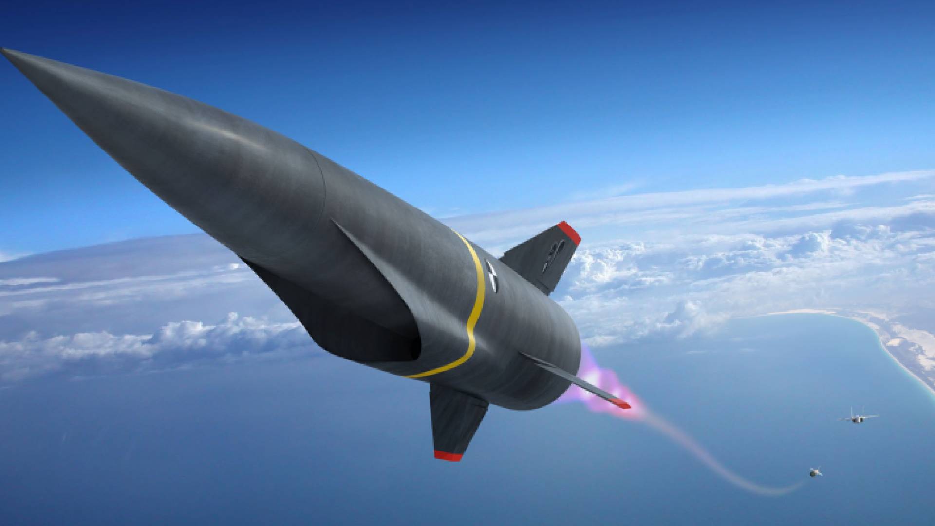 صورة لصواريخ فرط صوتية