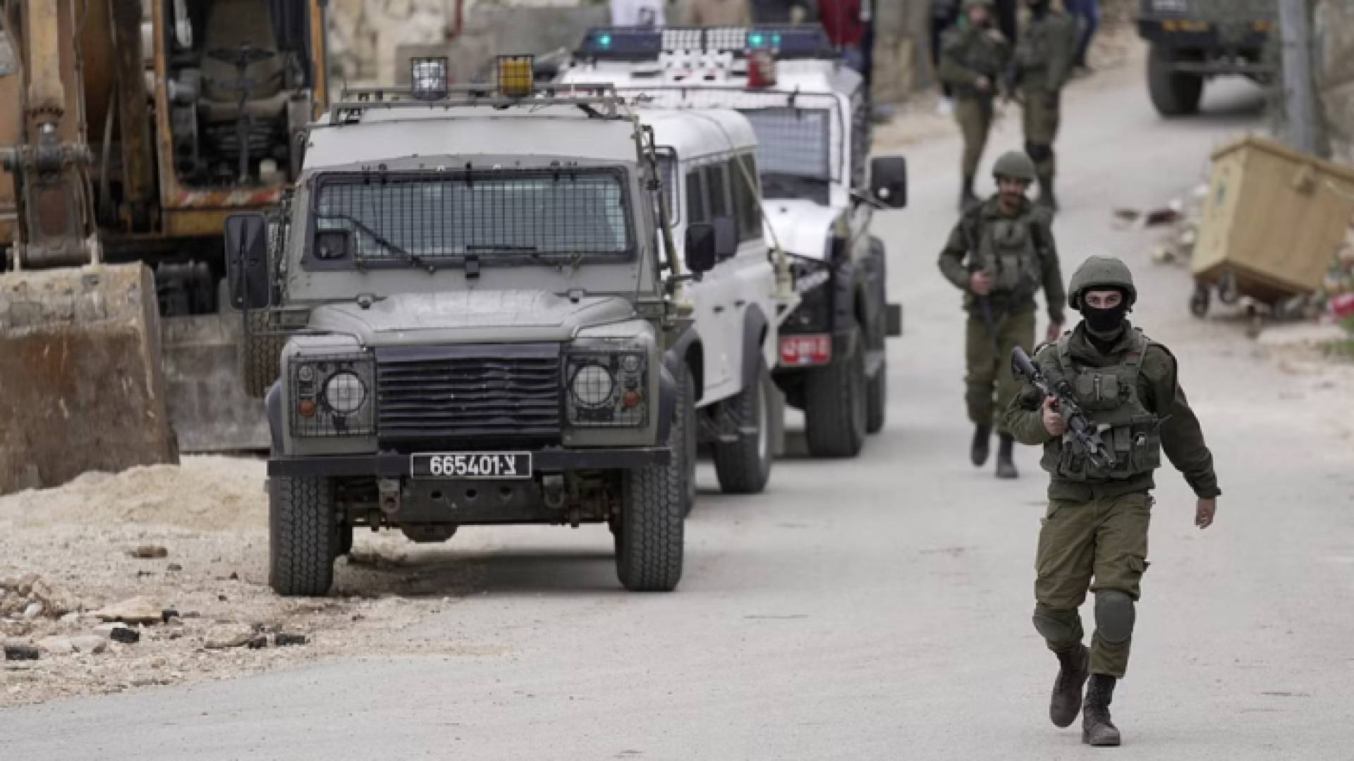 جيش الاحتلال أثناء اقتحام مدن فلسطينية