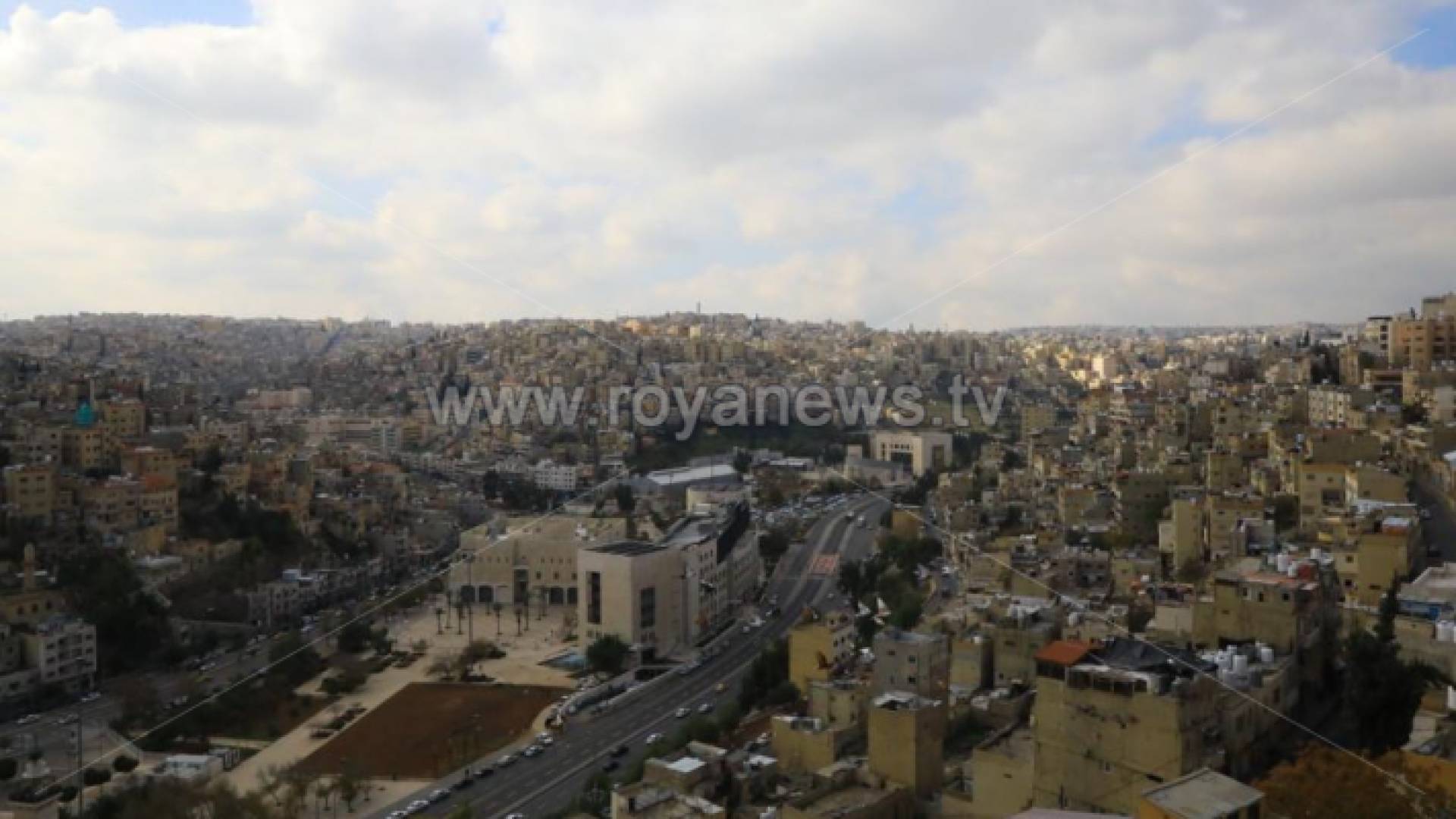 منظر عام للعاصمة عمان