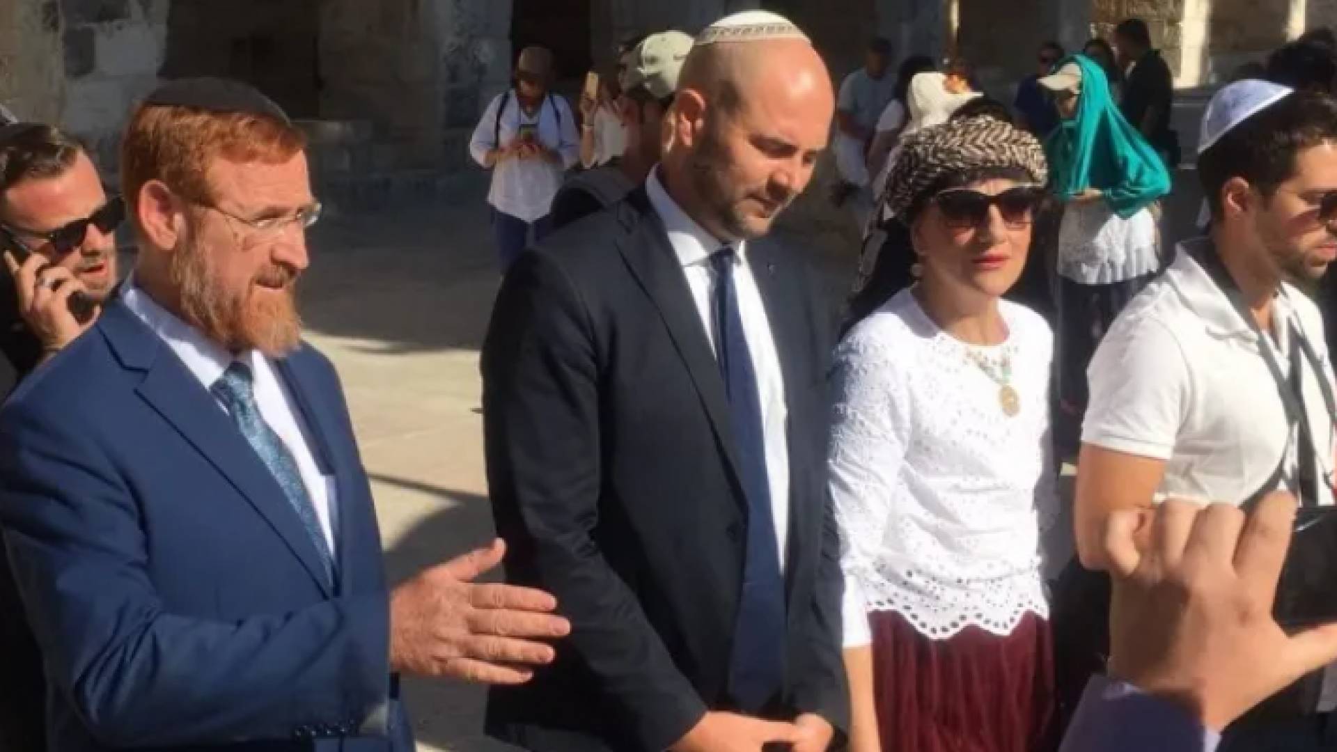 اقتحام أعضاء الكنيست للمسجد الأقصى "أرشيفية"