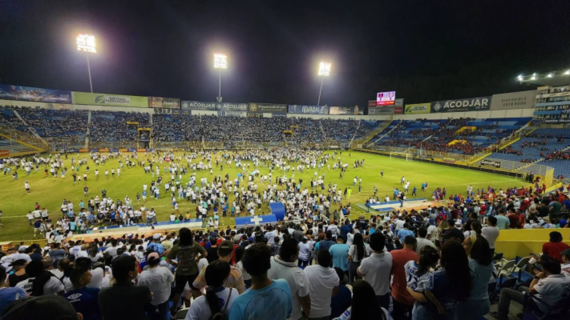 صورة للملعب الذي وقعت في الحادثة