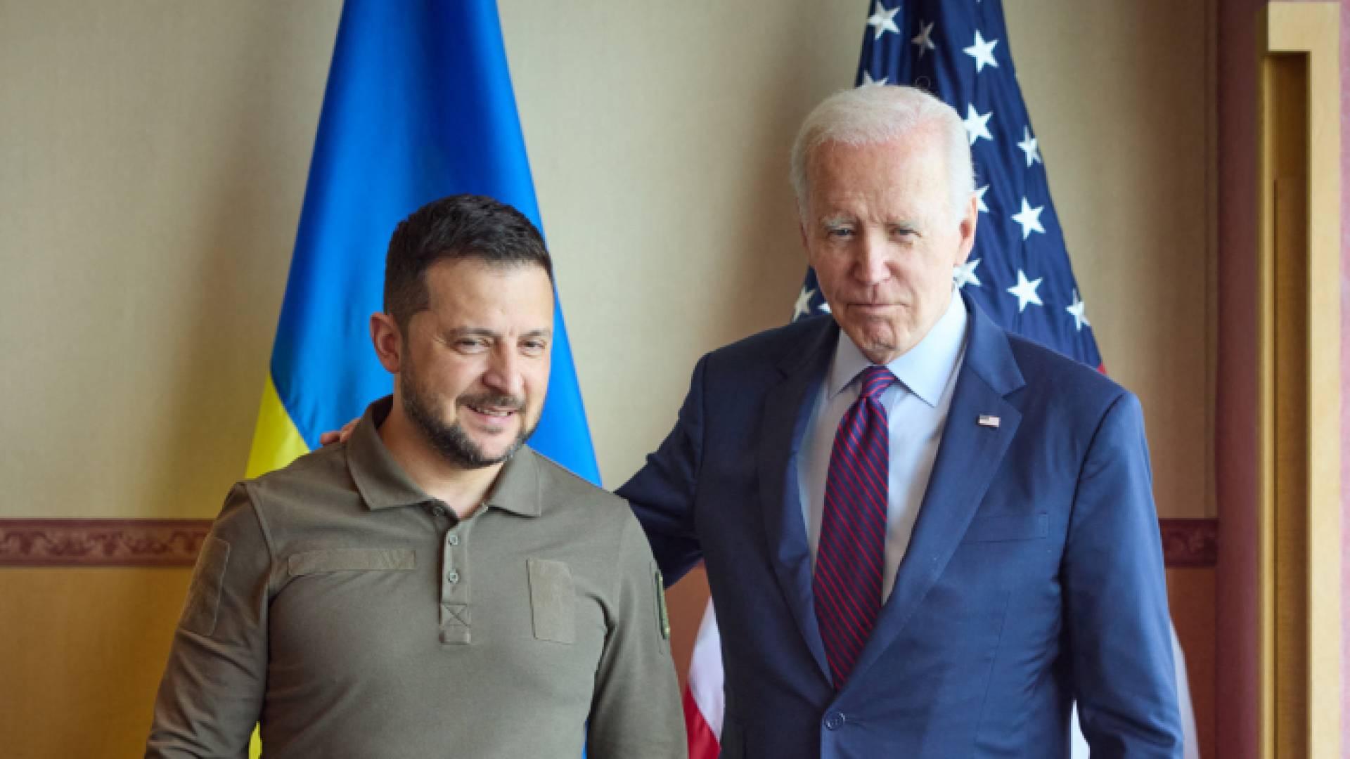 زيلينسكي وبايدن
