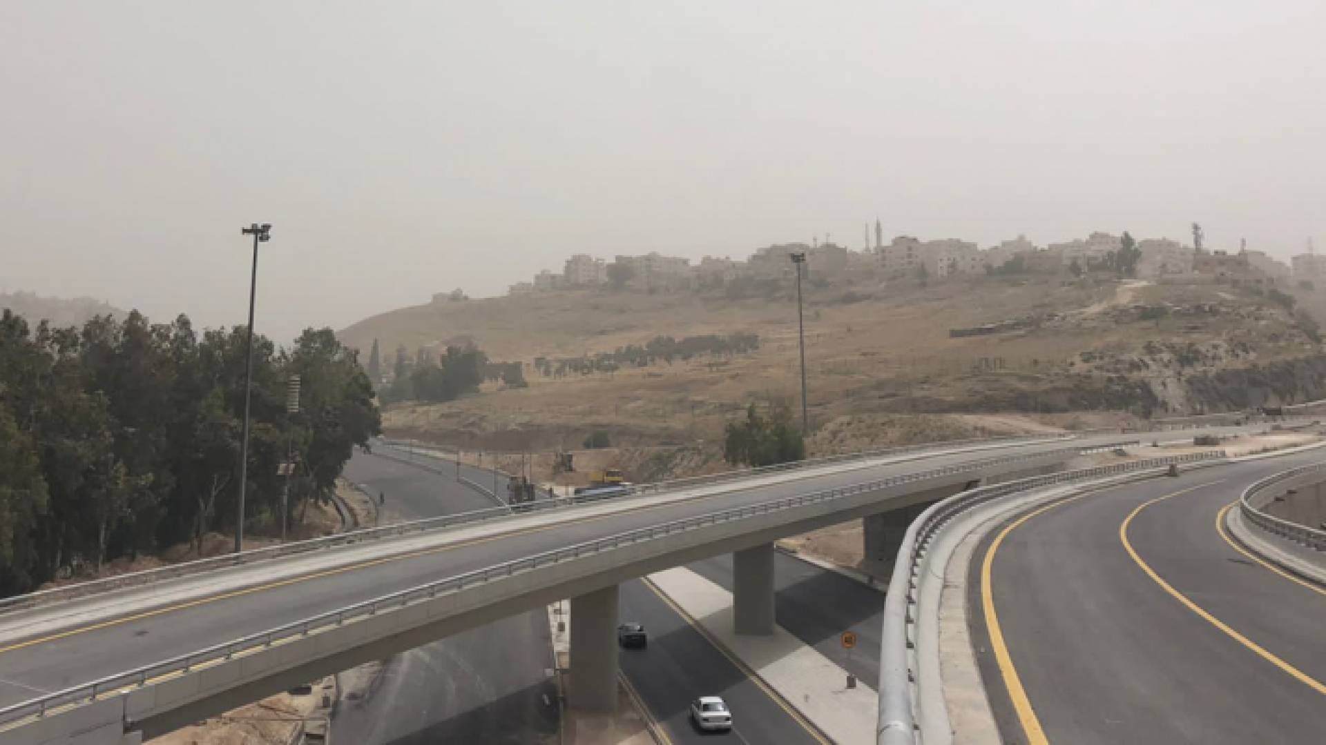 جسر الشهيد - تقاطع عين غزال بين عمان والزرقاء