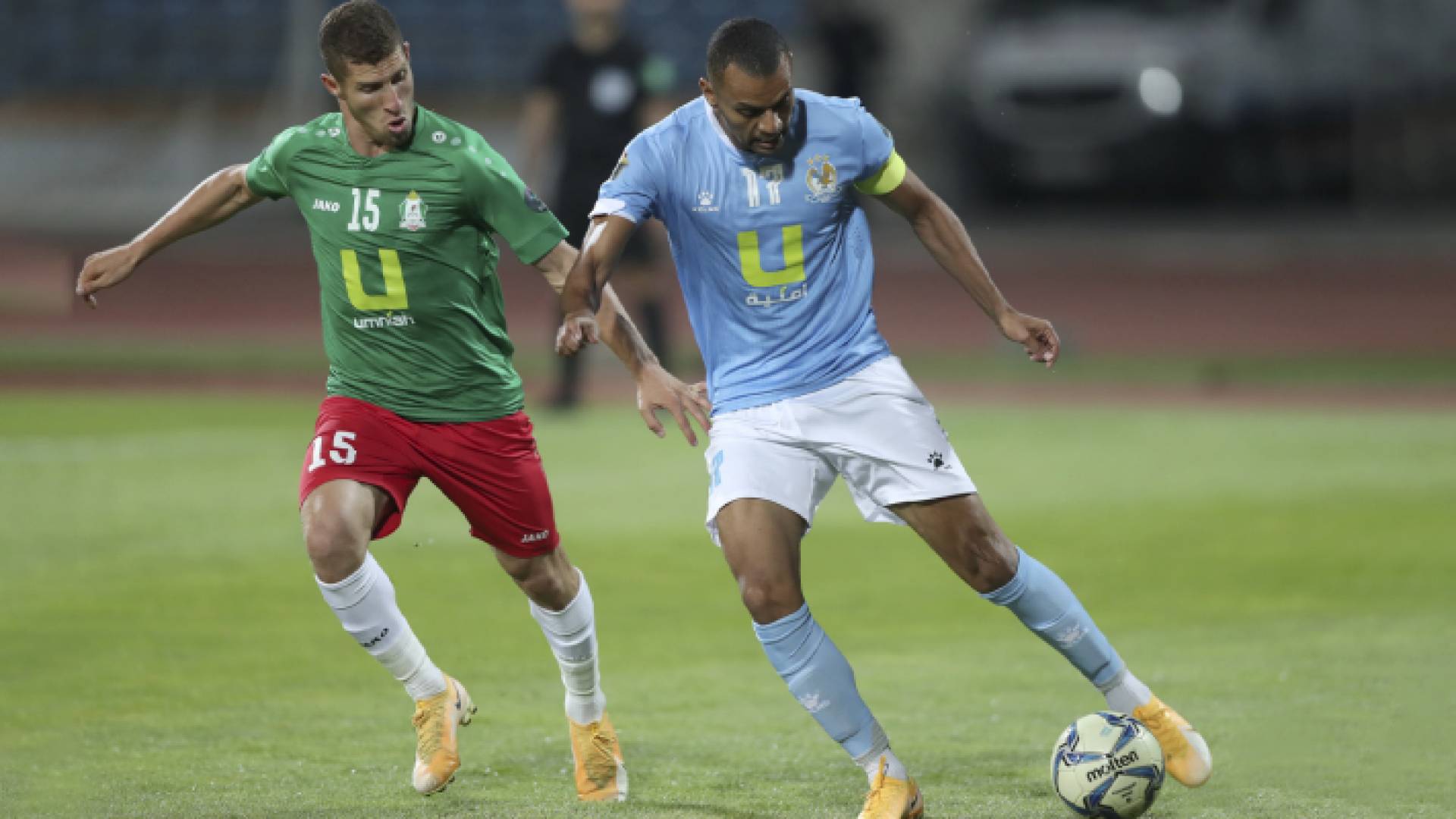 من مباراة سابقة بين الوحدات والفيصلي