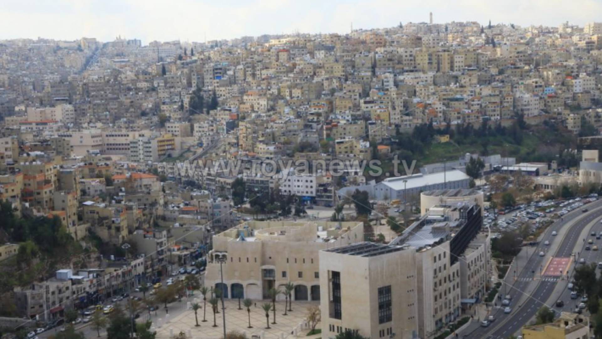 منظر عام للعاصمة عمان