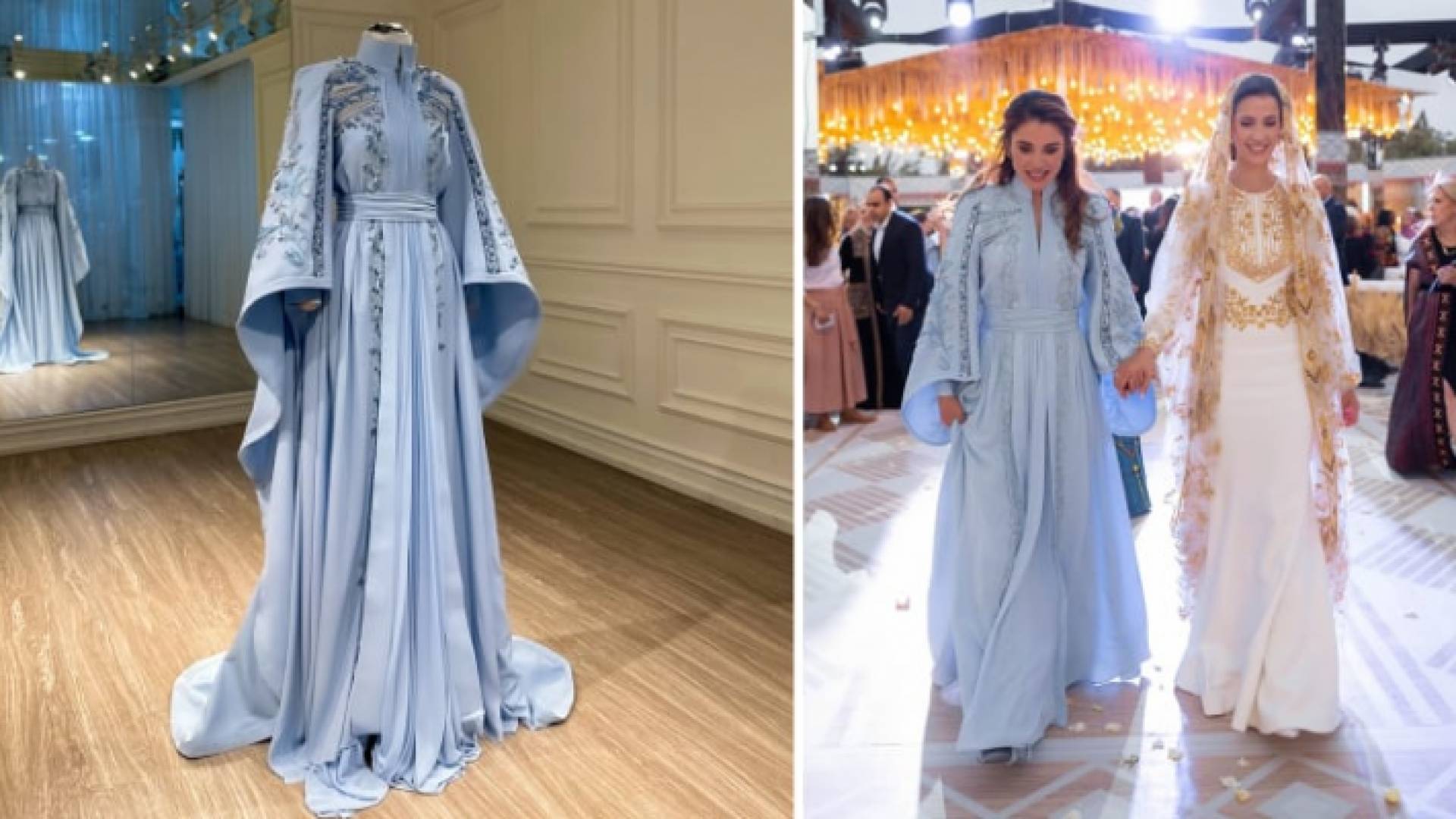 جلالة الملكة رانيا خلال حفل حناء الآنسة رجوة آل سيف