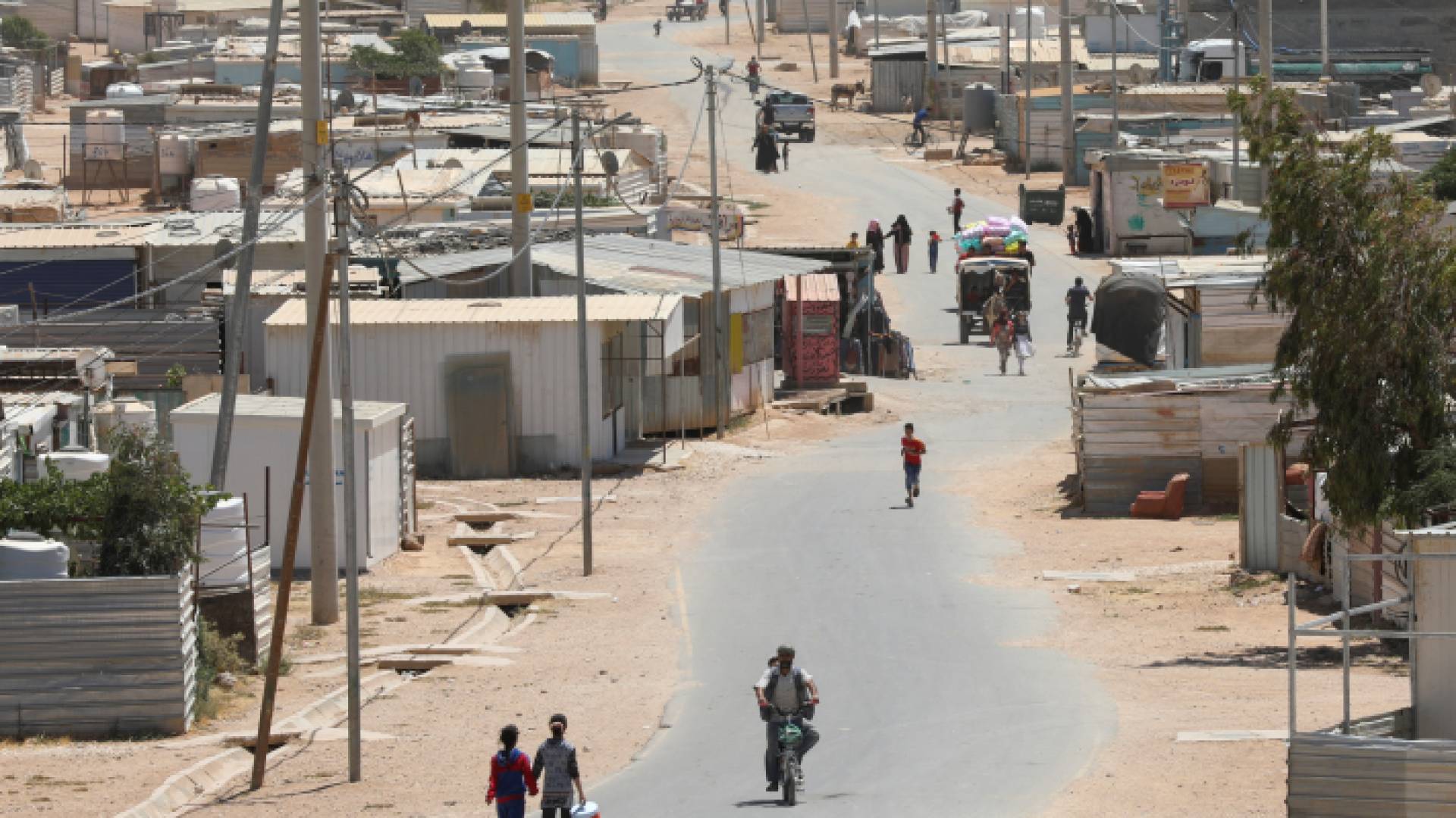 مخيم الزعتري للاجئين السوريين