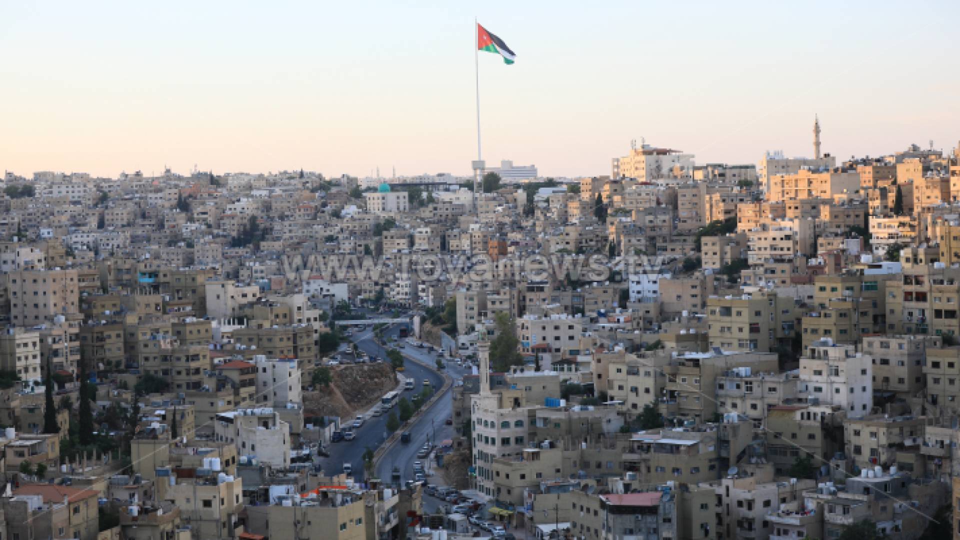جانب من العاصمة عمان