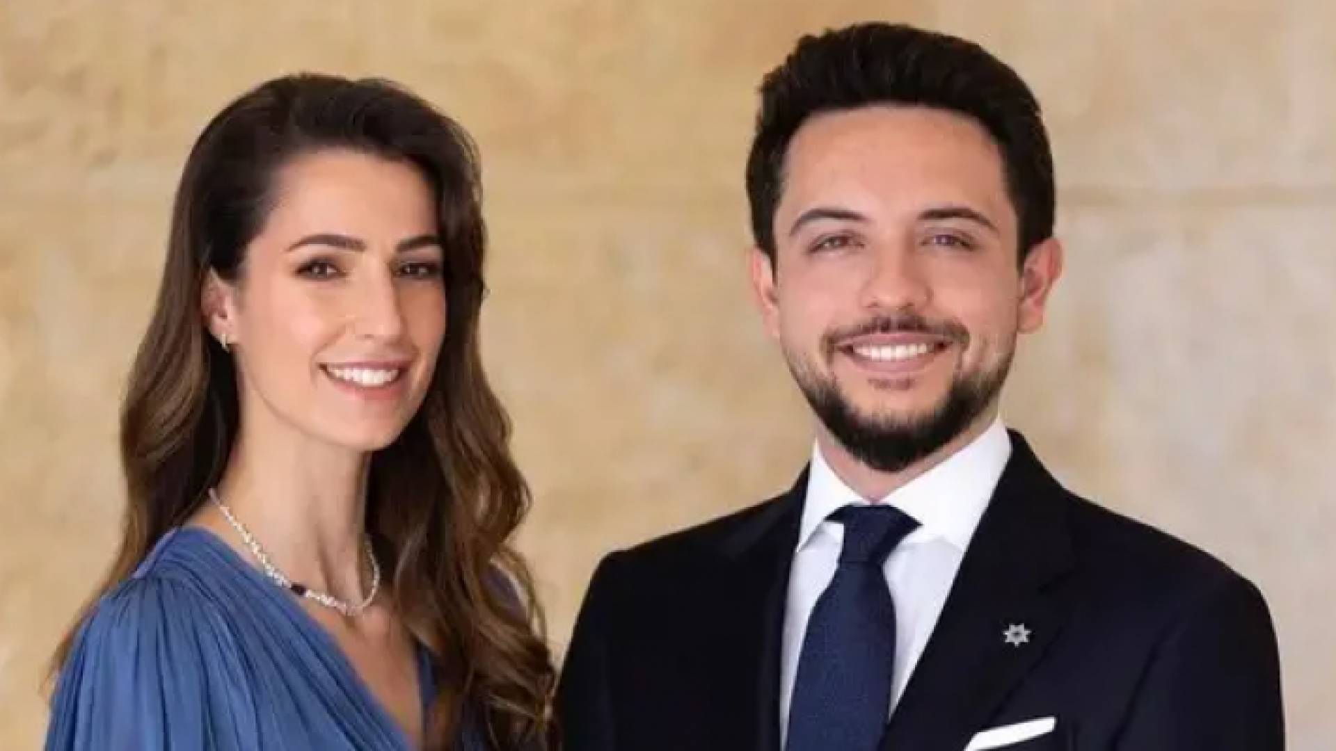 ولي العهد الحسين والآنسة رجوة