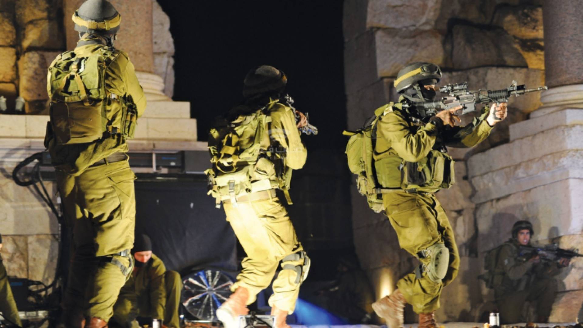 جيش الاحتلال خلال اقتحاد إحدى المدن الفلسطينية