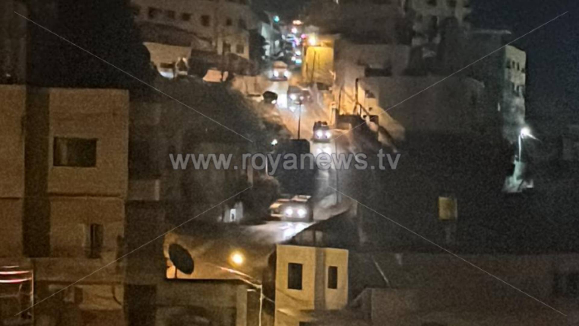 قوات الاحتلال الإسرائيلي أثناء اقتحام مخيم عسكر