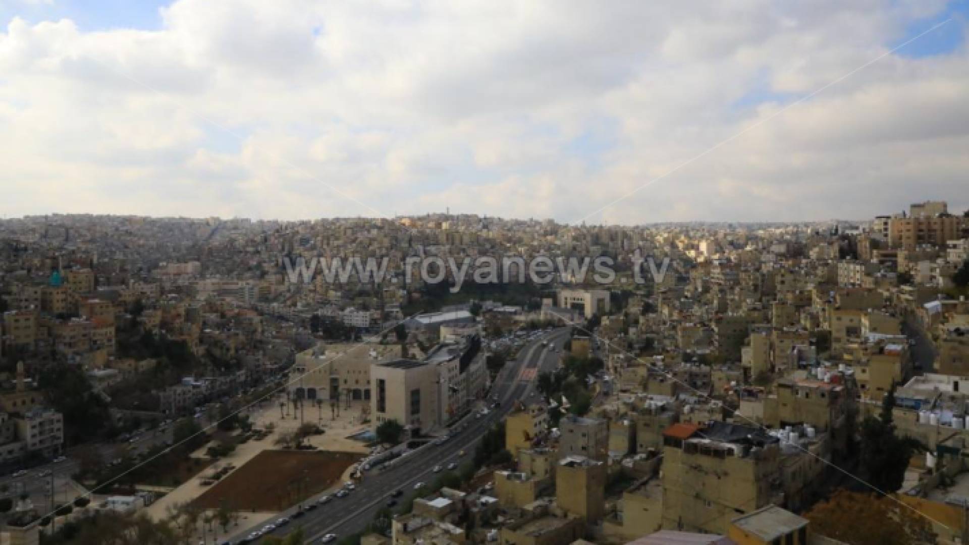 منظر عام للعاصمة عمان