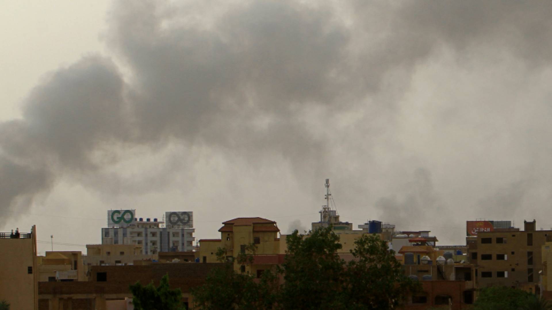 جانب من اشتباكات السودان