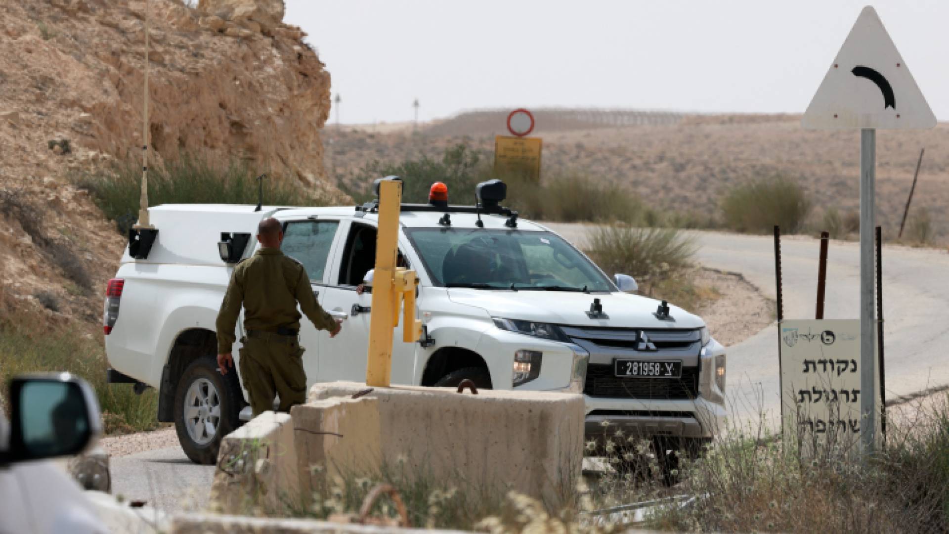 احد عناصر جيش الاحتلال