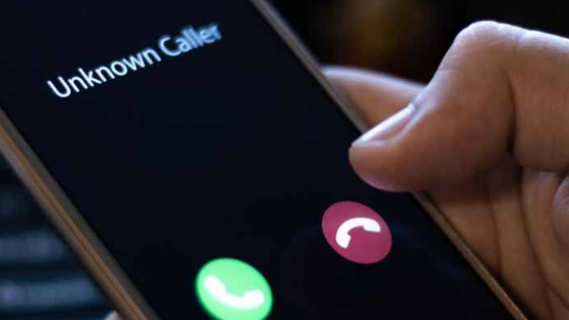 مكالمة مجهولة المصدر