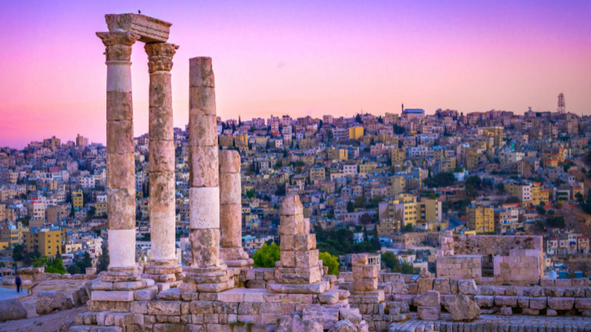 جبل القلعة في عمان - ارشيفية