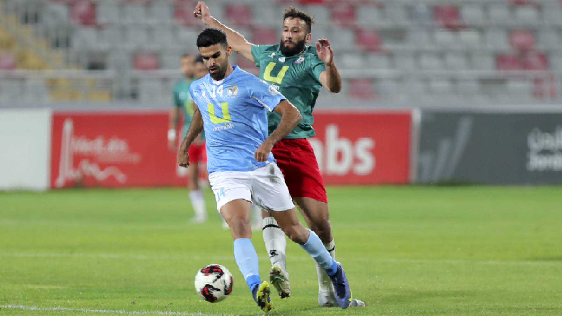 من مباراة سابقة بين الفريقين