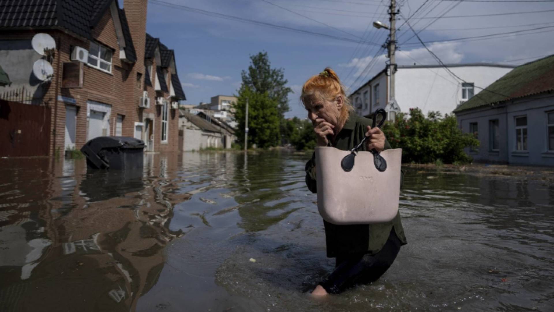 الفيضانات في نوفايا كاخوفكا