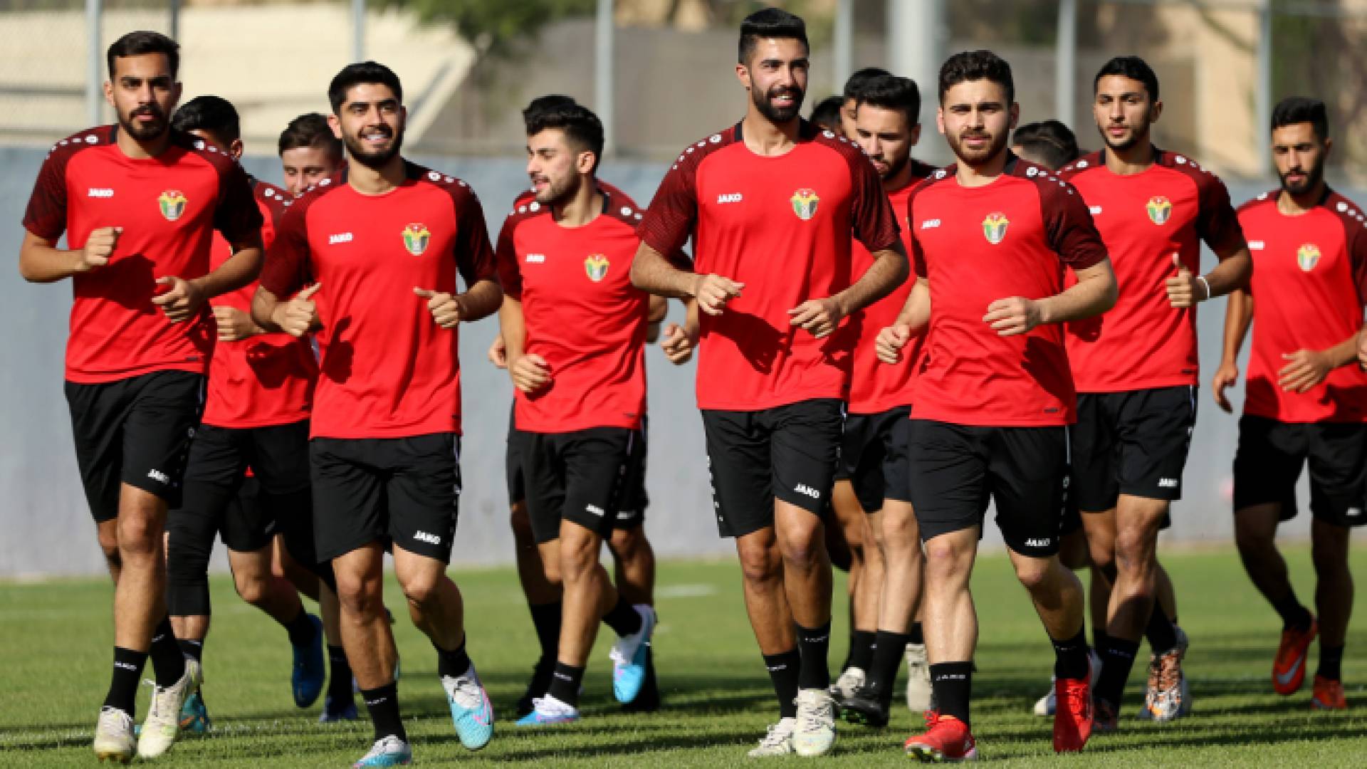 من تدريبات المنتخب الوطني