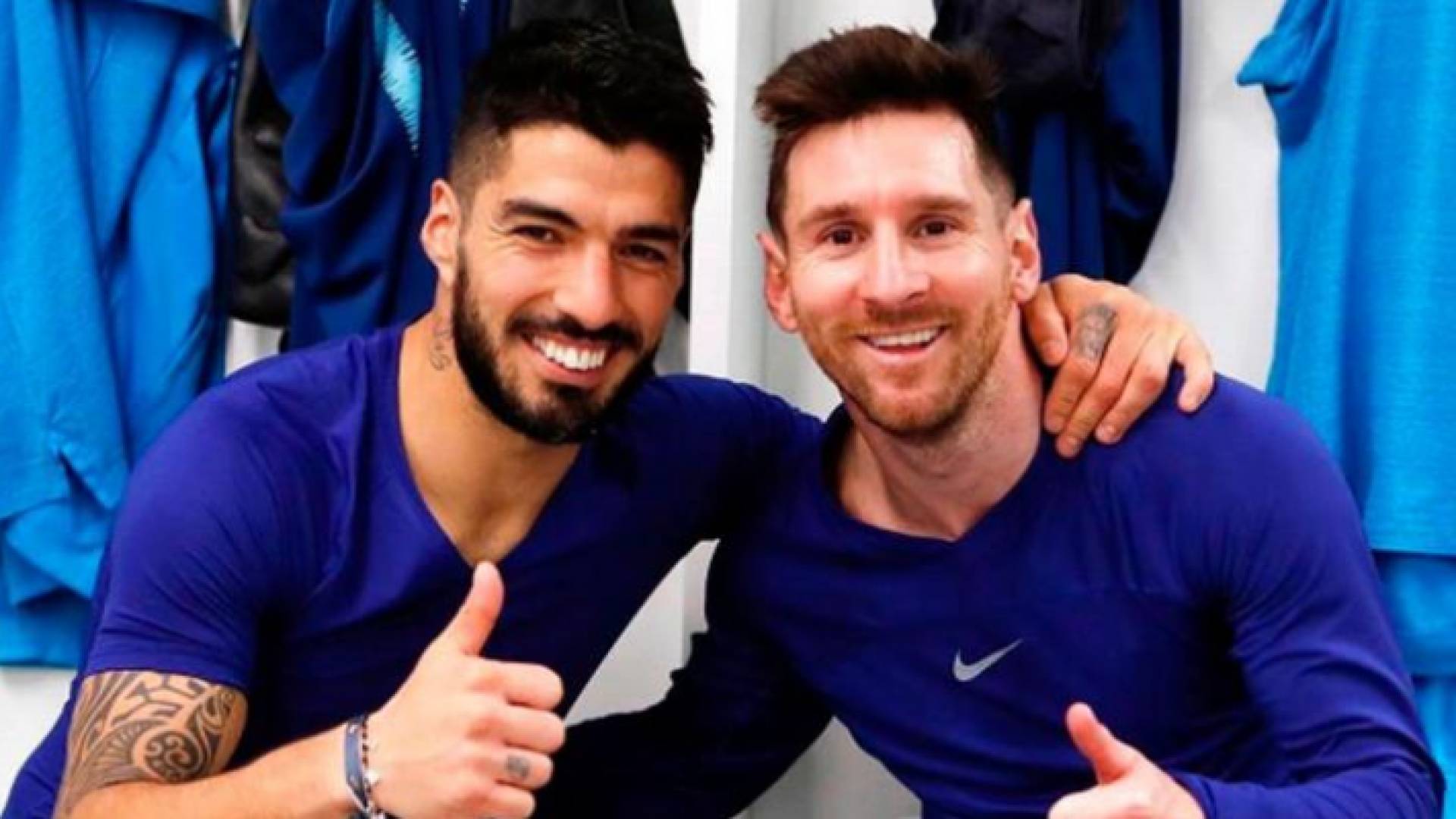 ليونيل ميسي ولويس سواريز