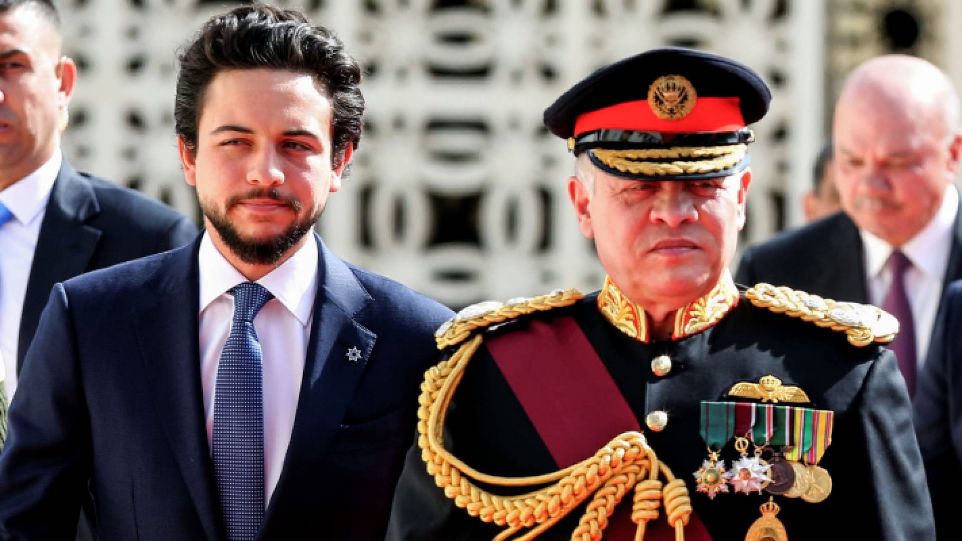 جلالة الملك وولي العهد - أرشيفية