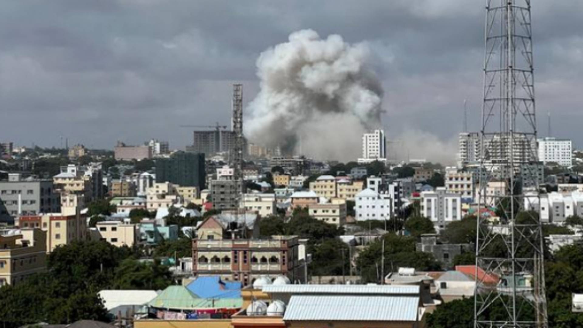 انفجار سابق في الصومالية-صورة أرشيفية