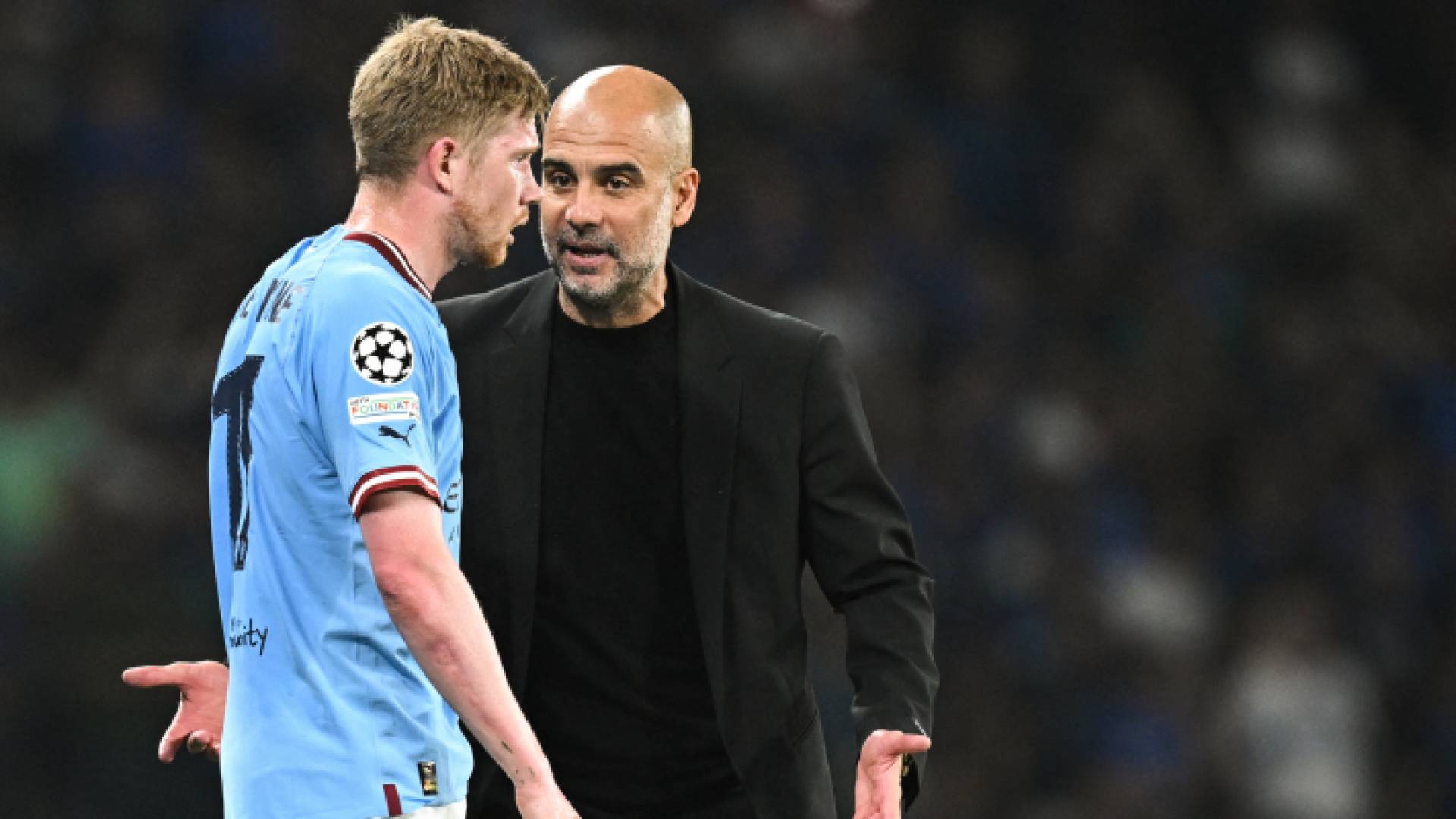 لحظة خروج دي بروين