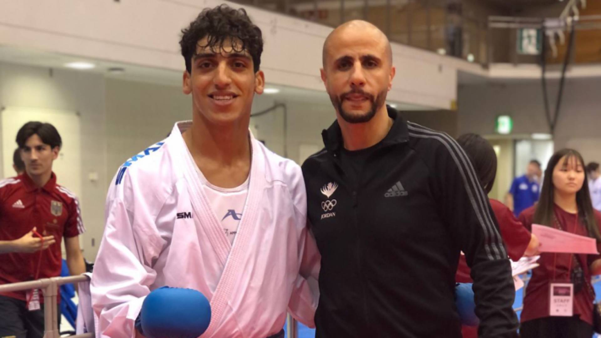 الجعفري ومدربه