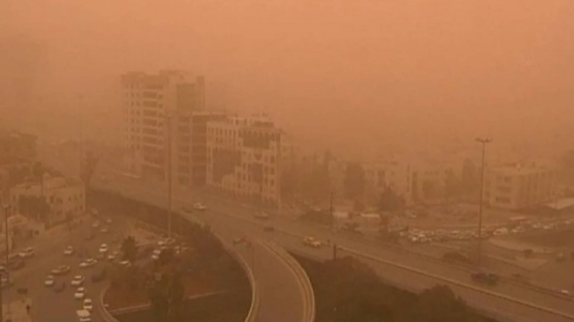 أجواء مغبرة في الأردن "أرشيفية"