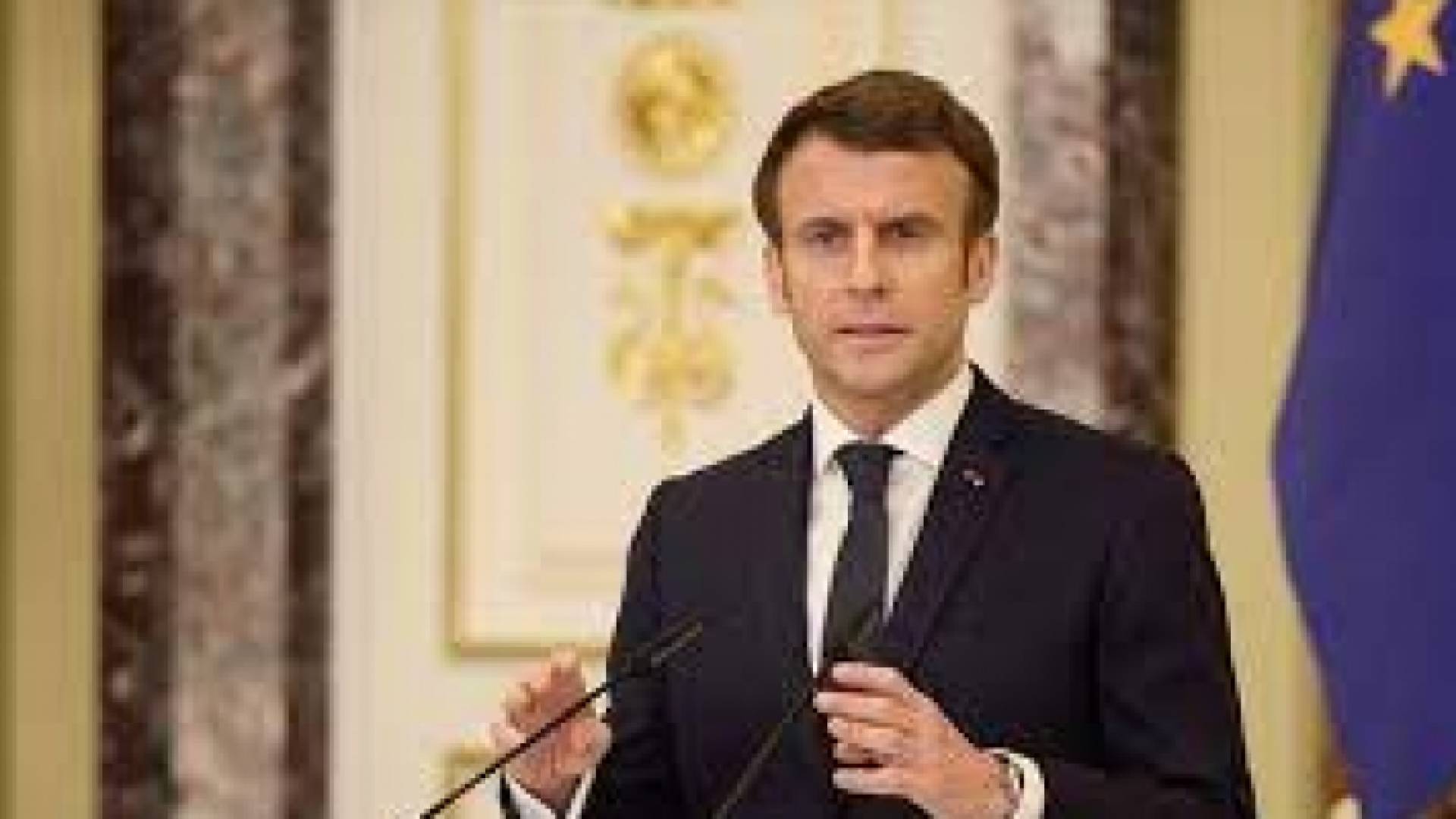 الرئيس الفرنسي إيمانويل ماكرون